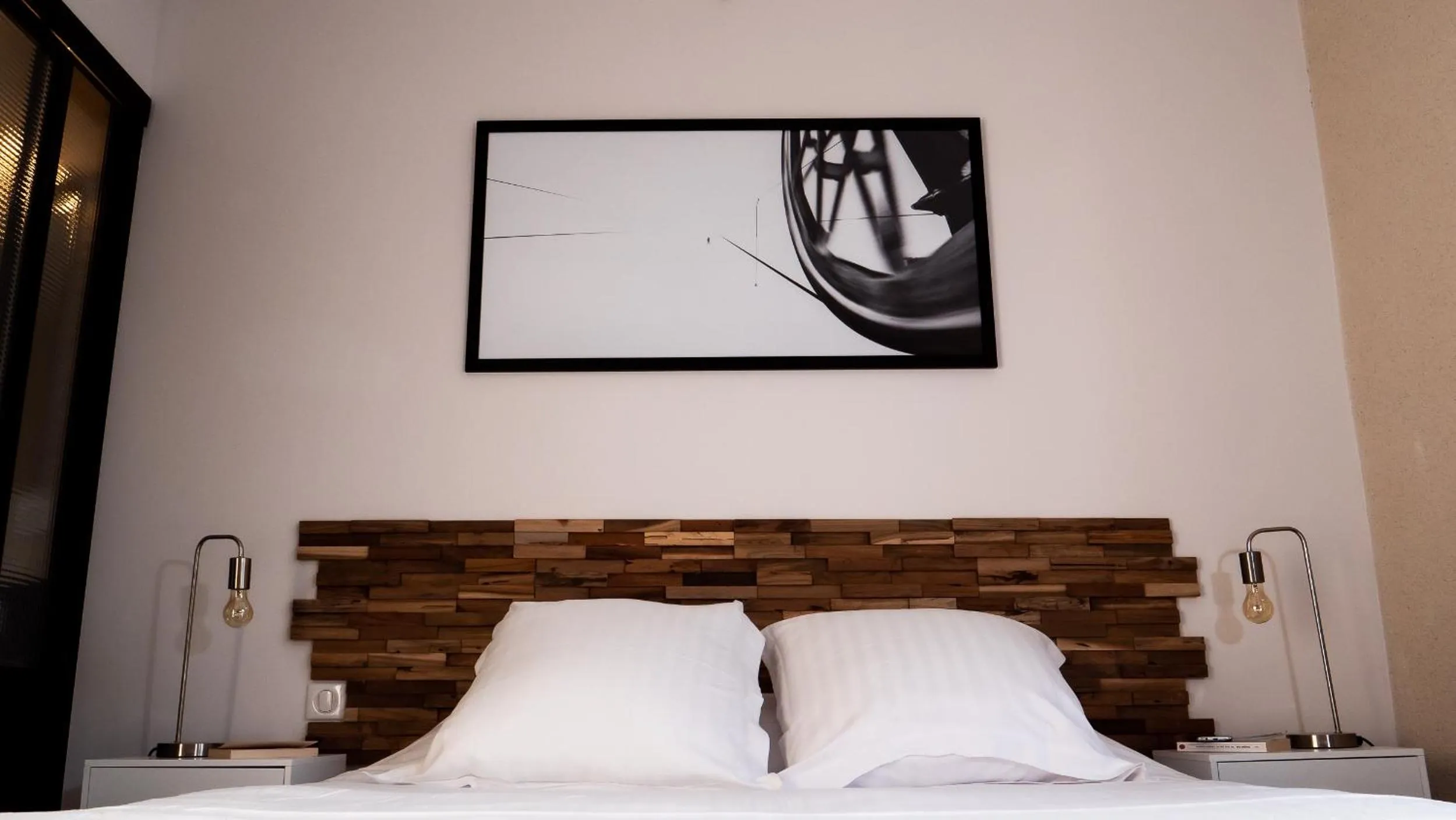 Bedroom, Bed in Hôtel Zadig