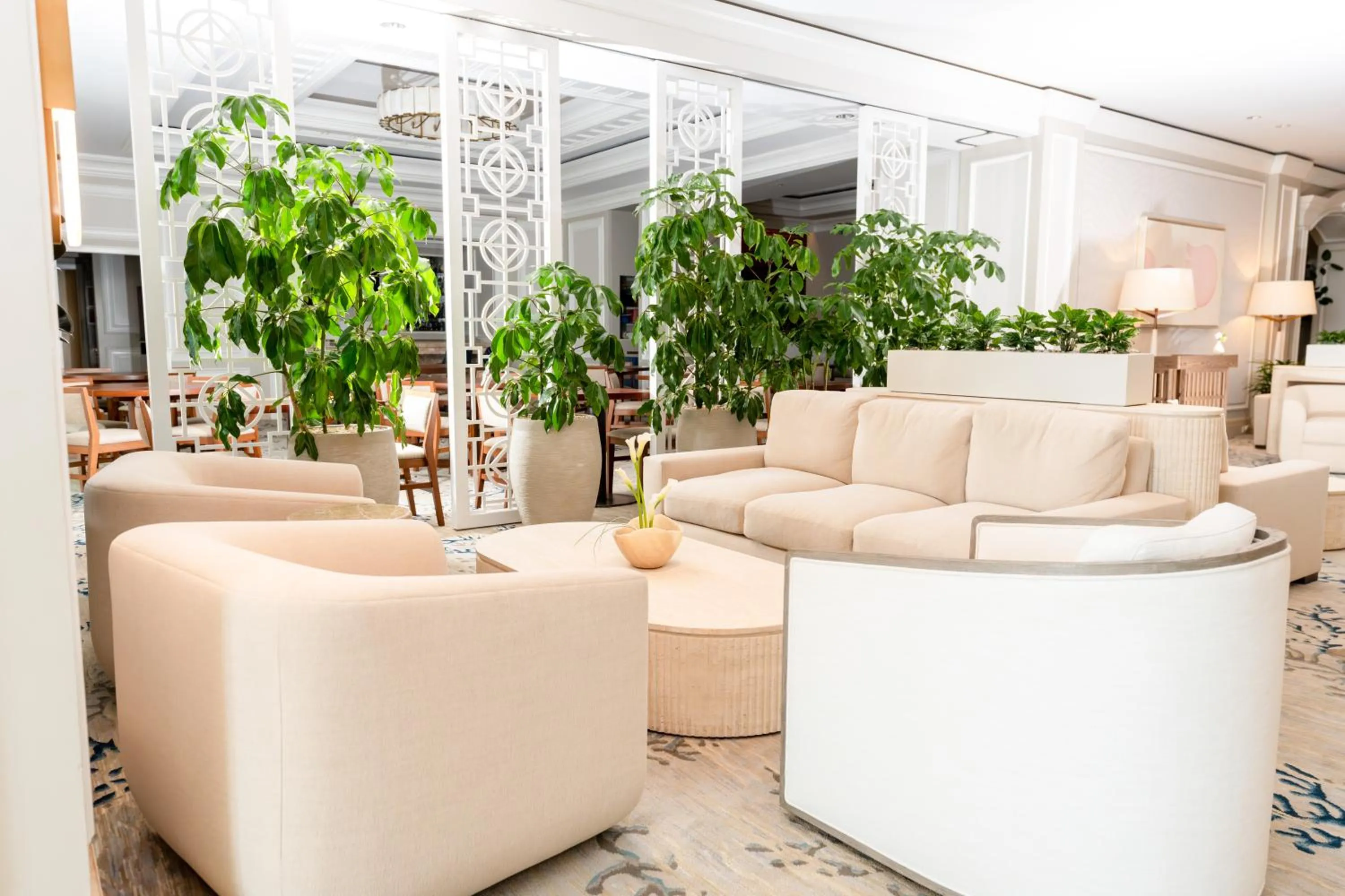 Seating area in Eau Resort & Spa