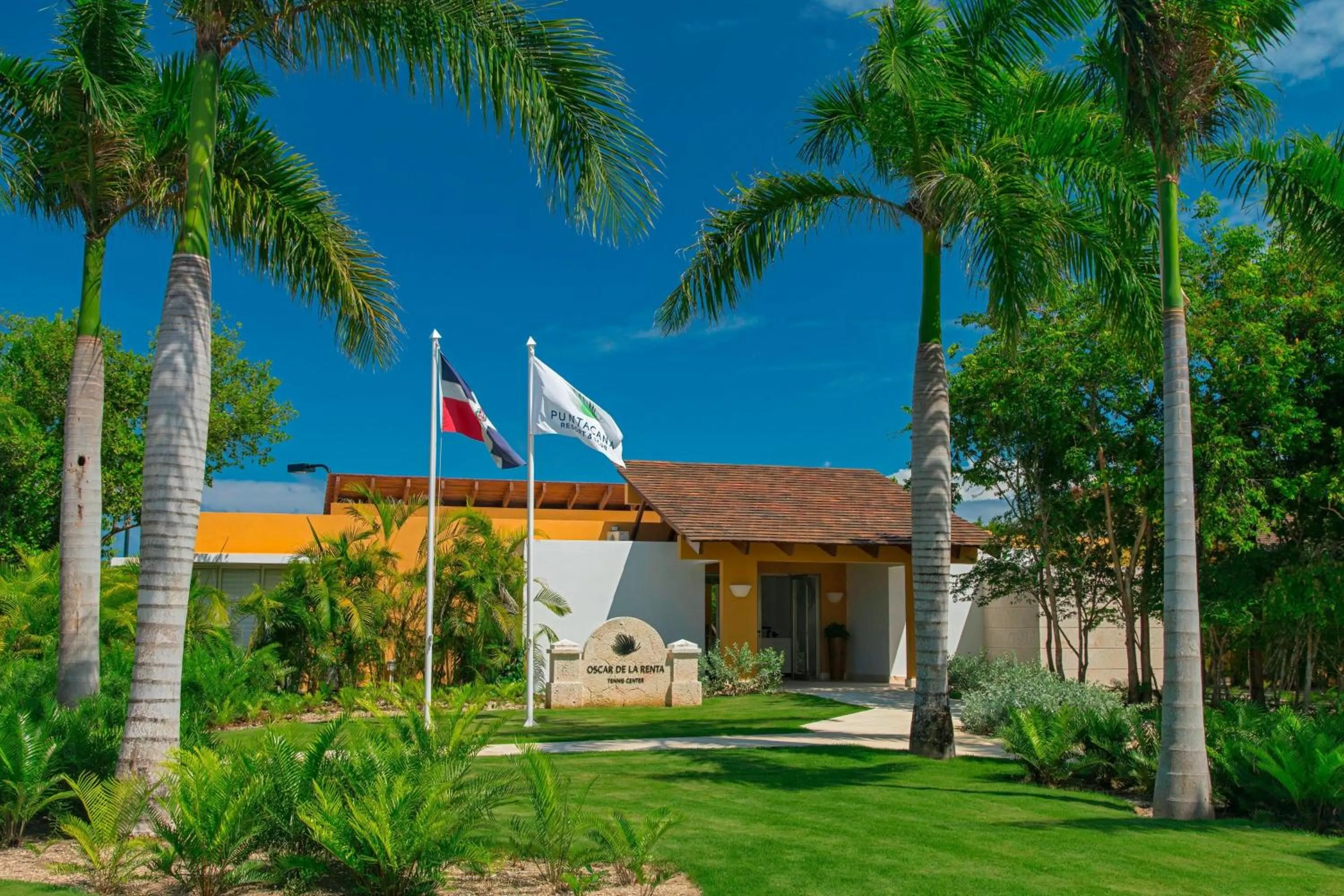 Tennis court in The Westin Puntacana Resort