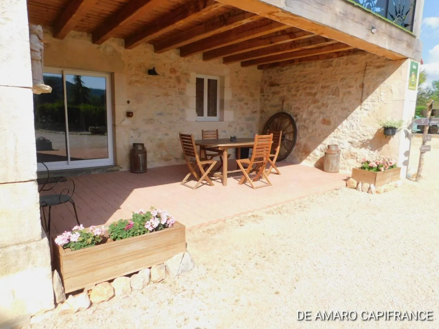 Patio in Le Puits de Garival