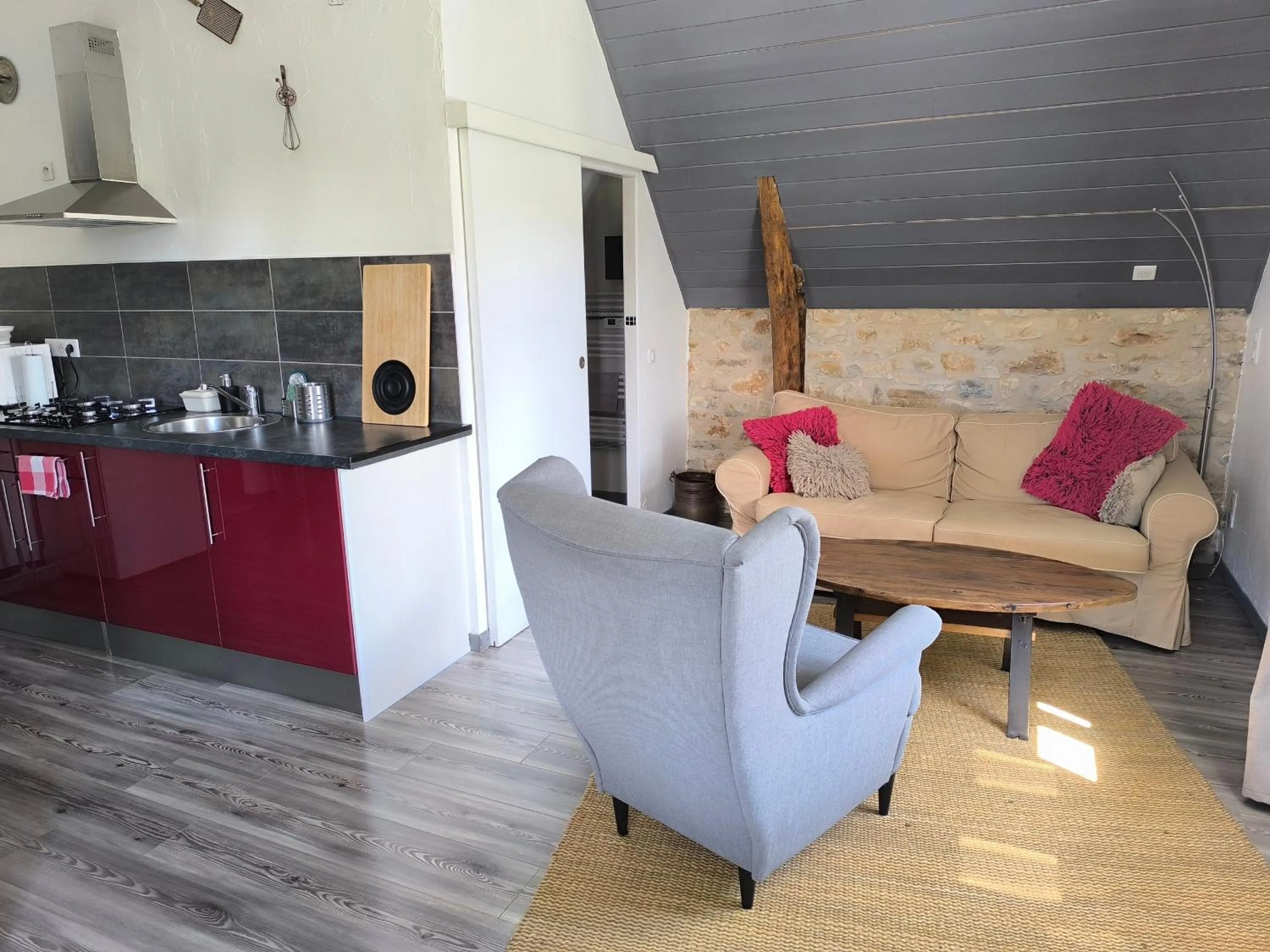 Living room in Le Puits de Garival