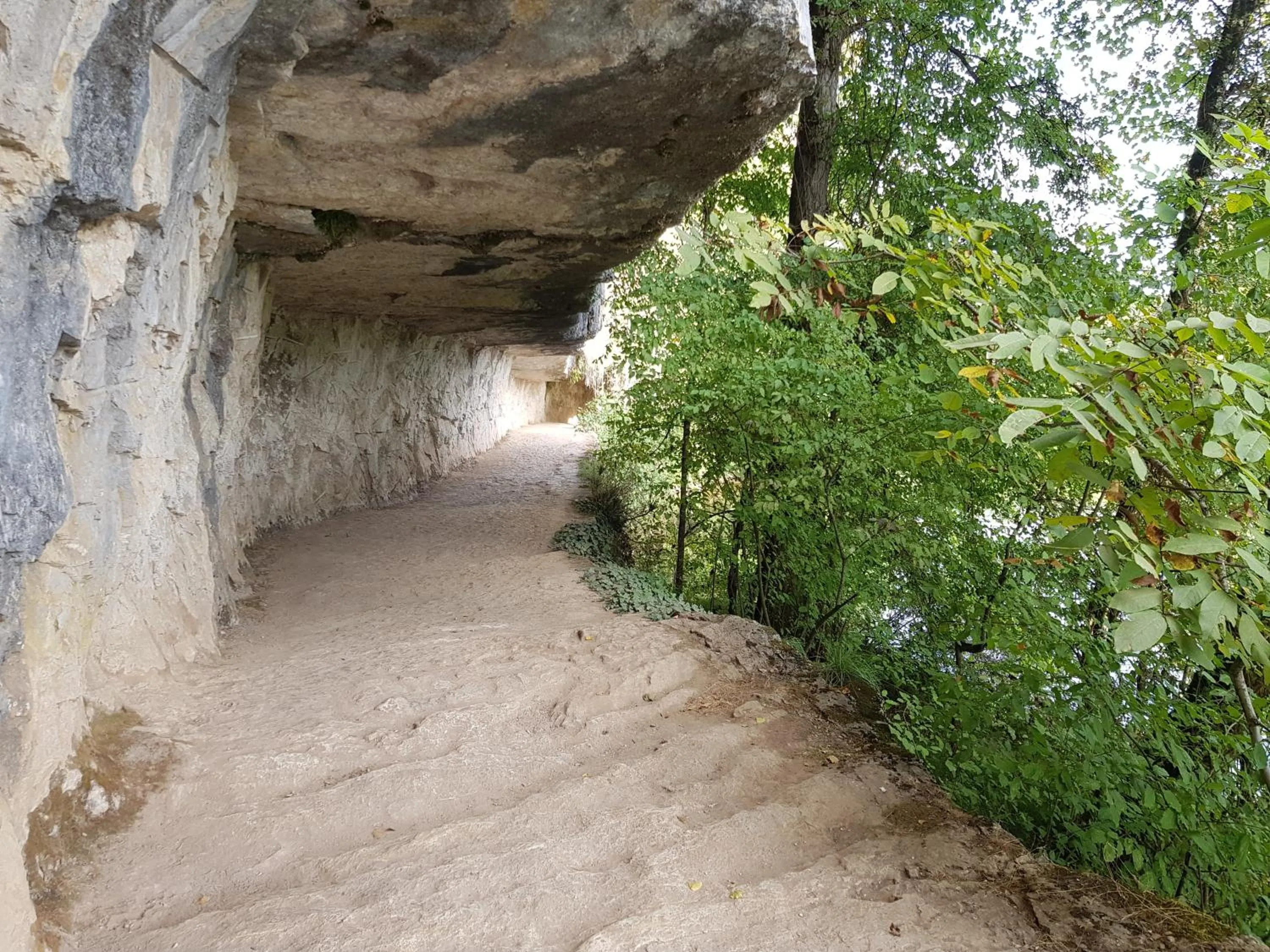 Natural landscape in Le Puits de Garival