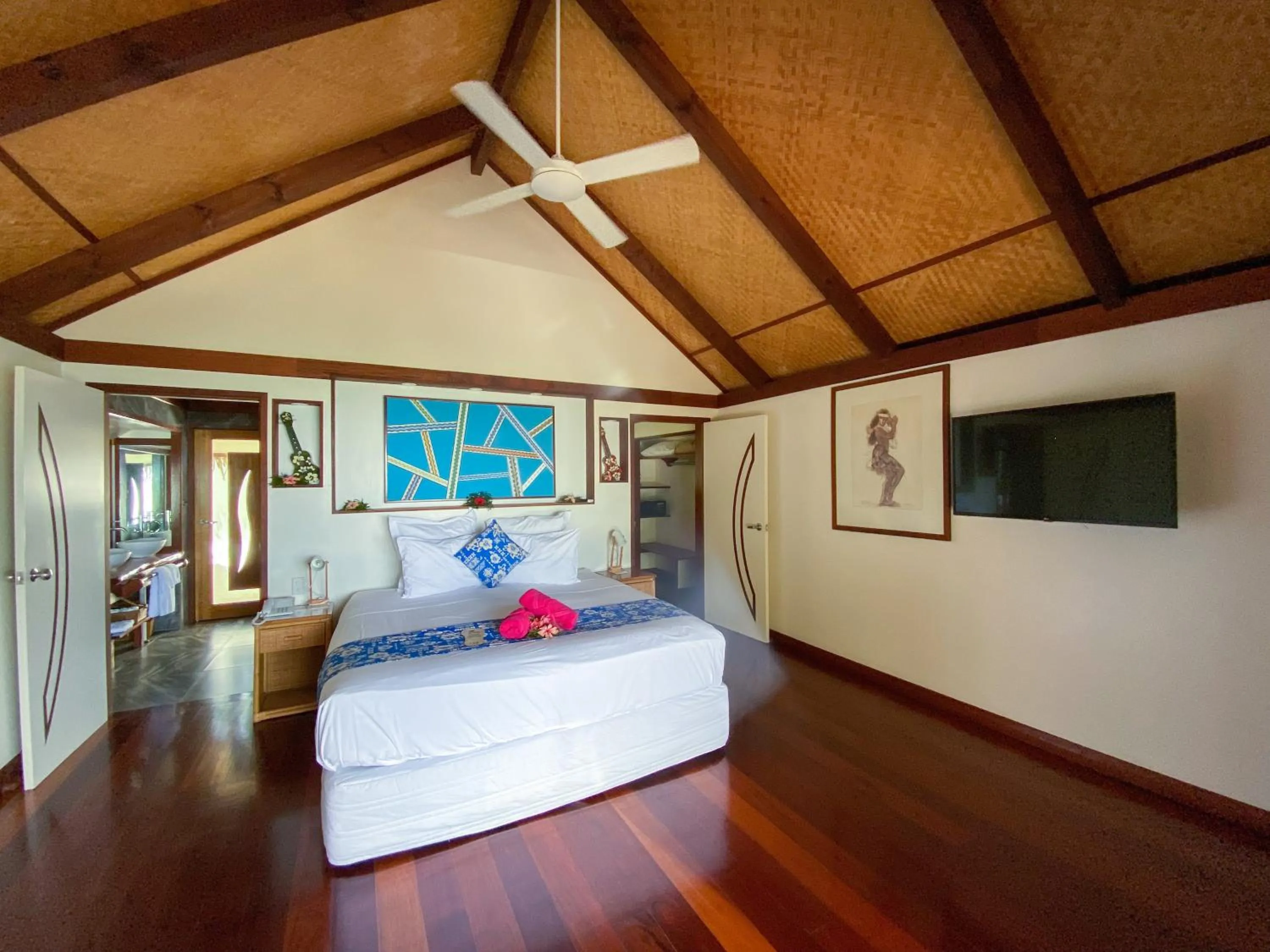 Bedroom, Bed in Tamanu Beach