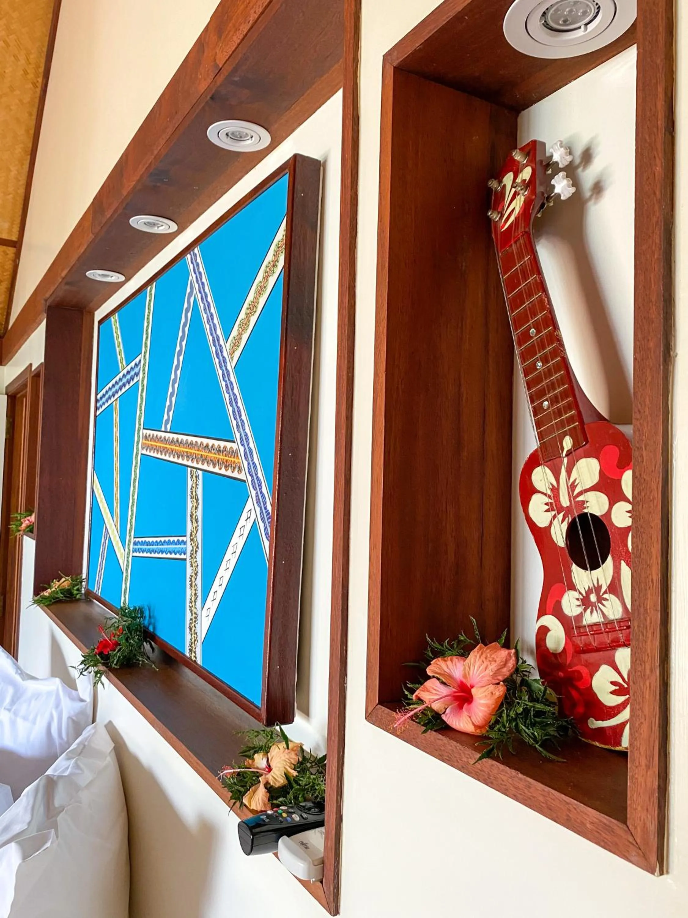 Decorative detail in Tamanu Beach