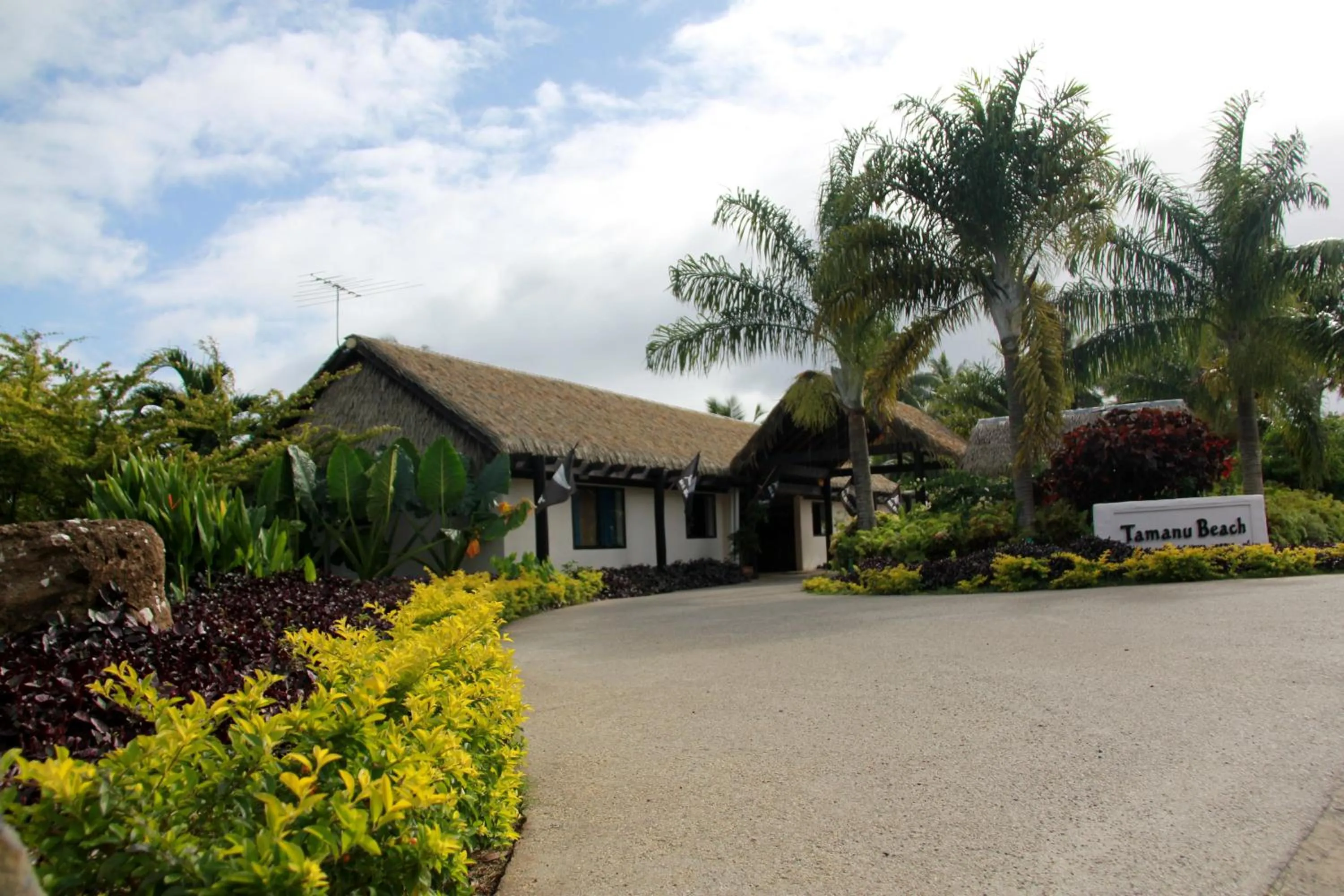 Facade/entrance in Tamanu Beach