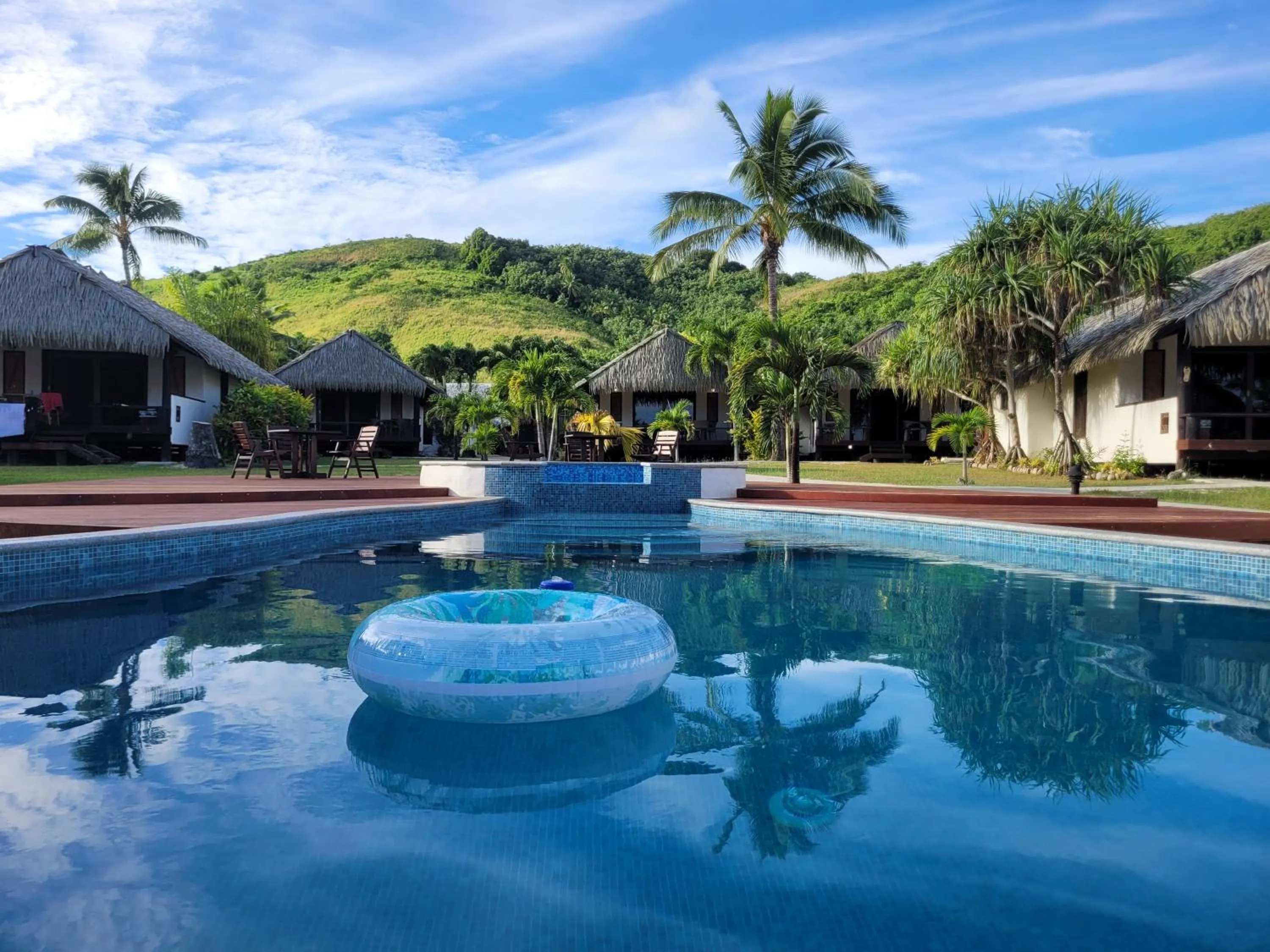 Swimming pool in Tamanu Beach