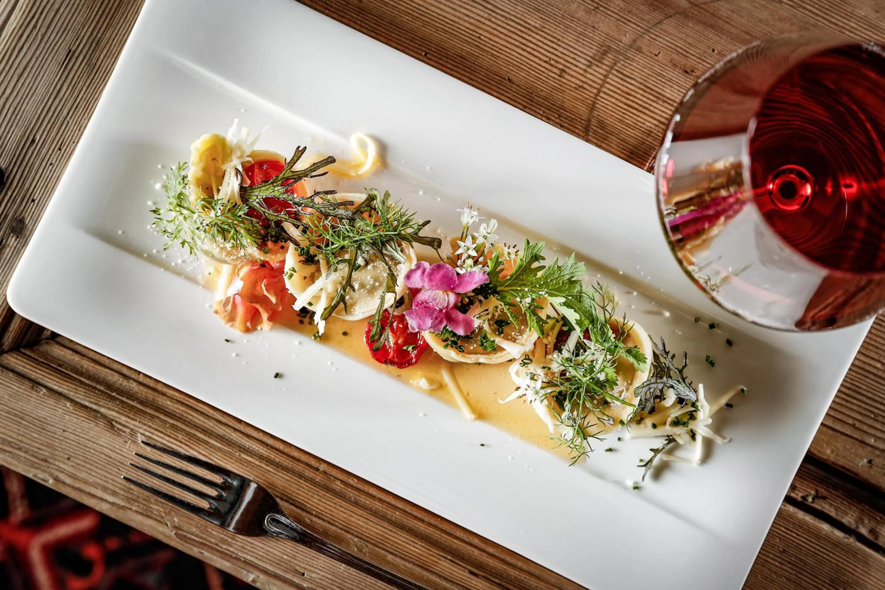 Restaurant/places to eat in Panorama Residence Saltauserhof Resort