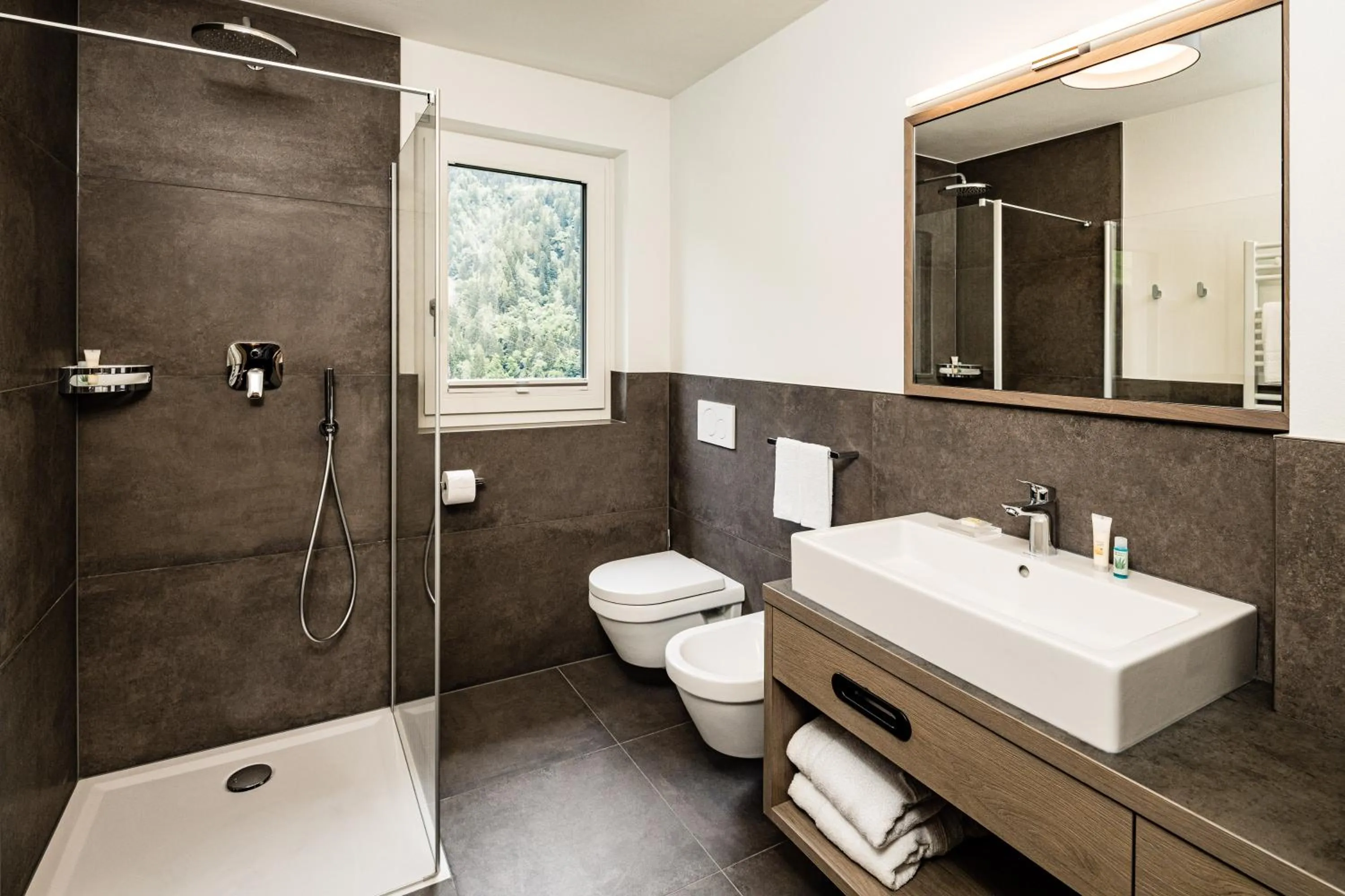 Bathroom in Panorama Residence Saltauserhof Resort