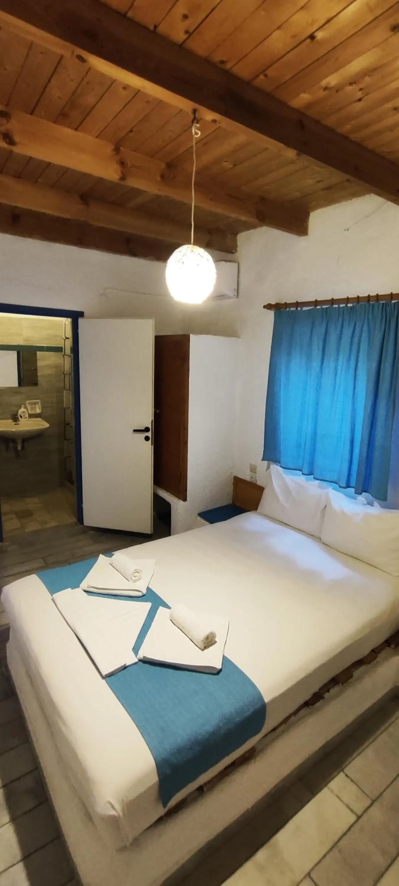 Bed in Oleander's Garden Traditional Cretan Cottage