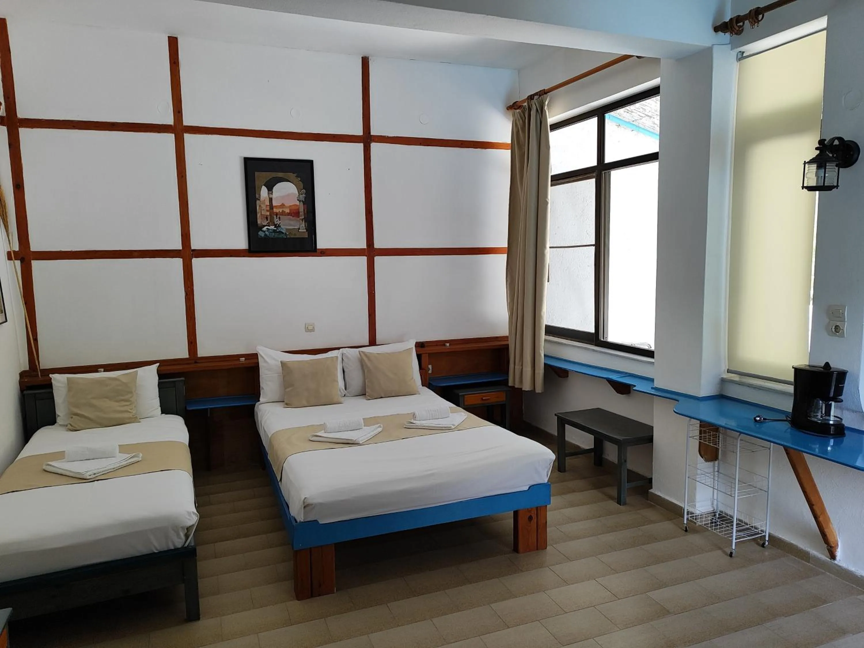 Bed in Oleander's Garden Traditional Cretan Cottage