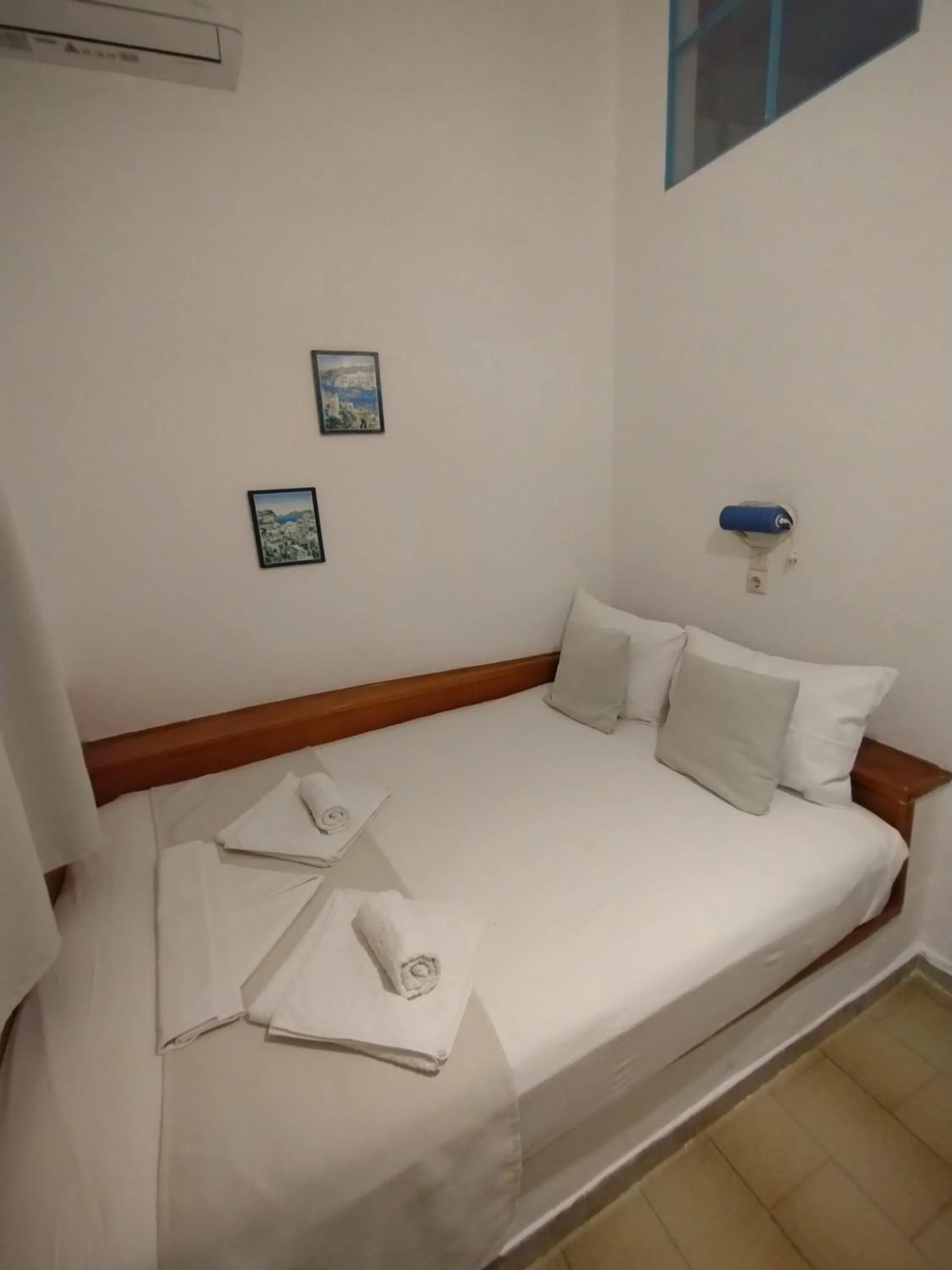 Bed in Oleander's Garden Traditional Cretan Cottage