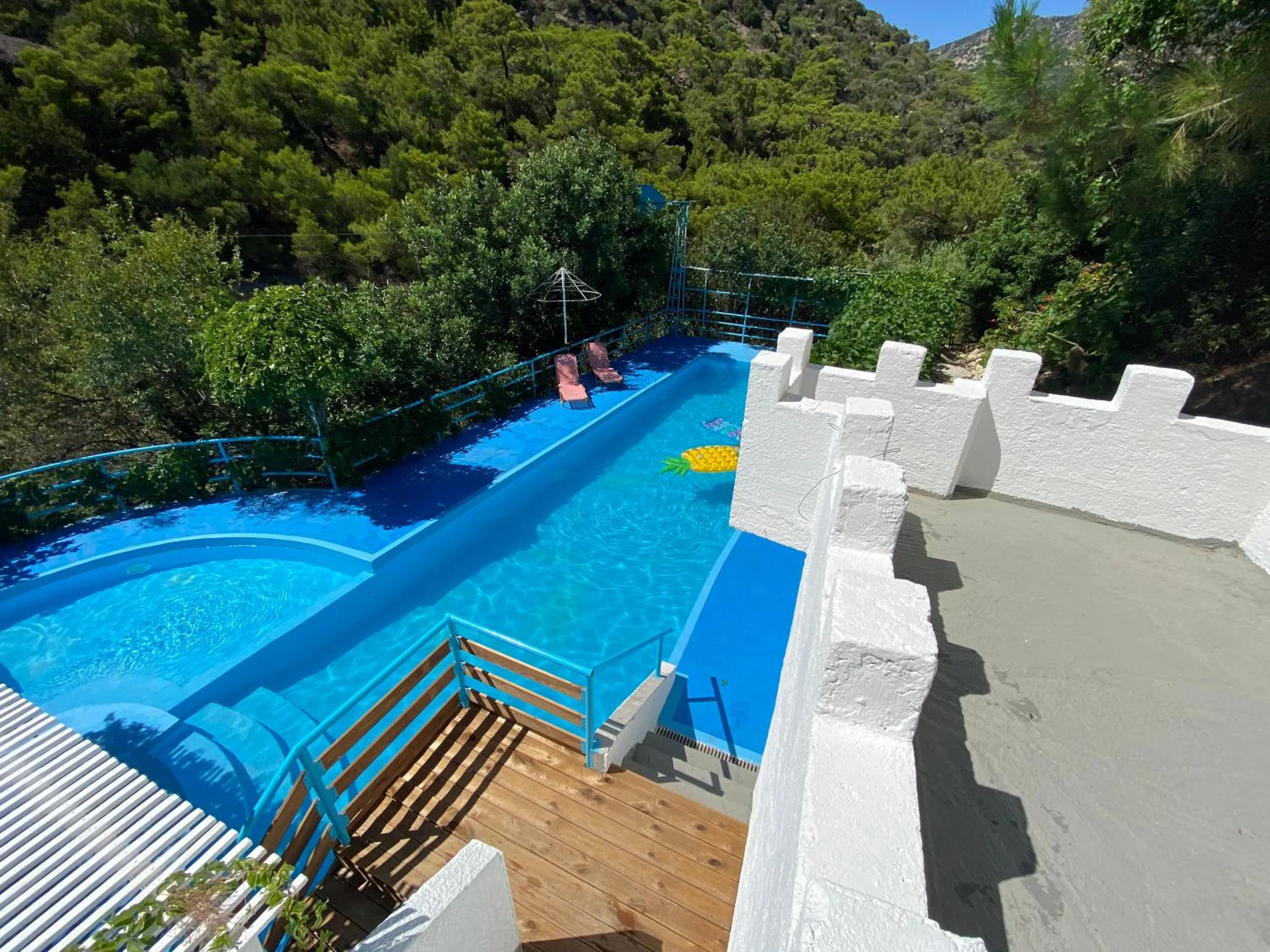 Swimming pool in Oleander's Garden Traditional Cretan Cottage