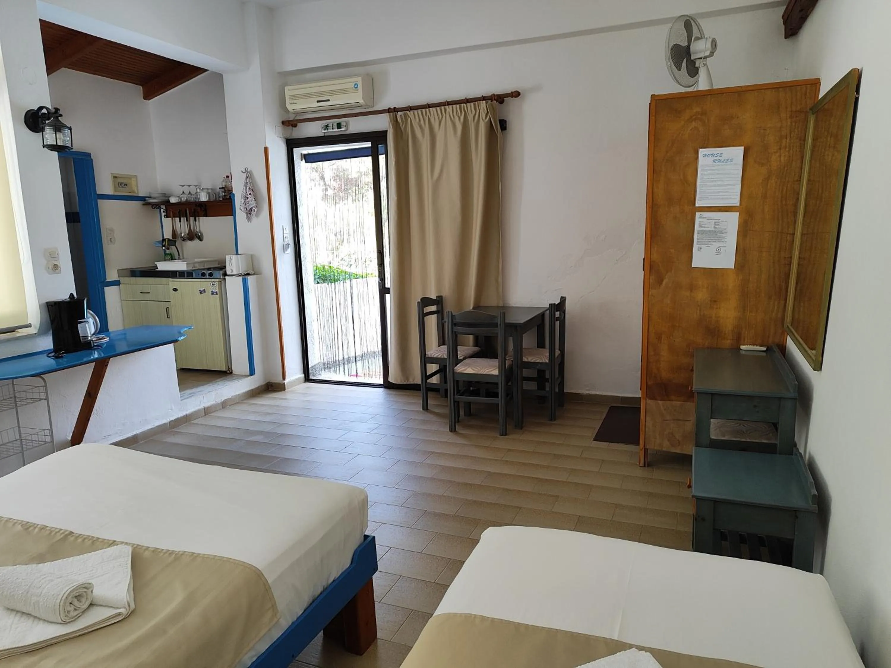 Bed in Oleander's Garden Traditional Cretan Cottage