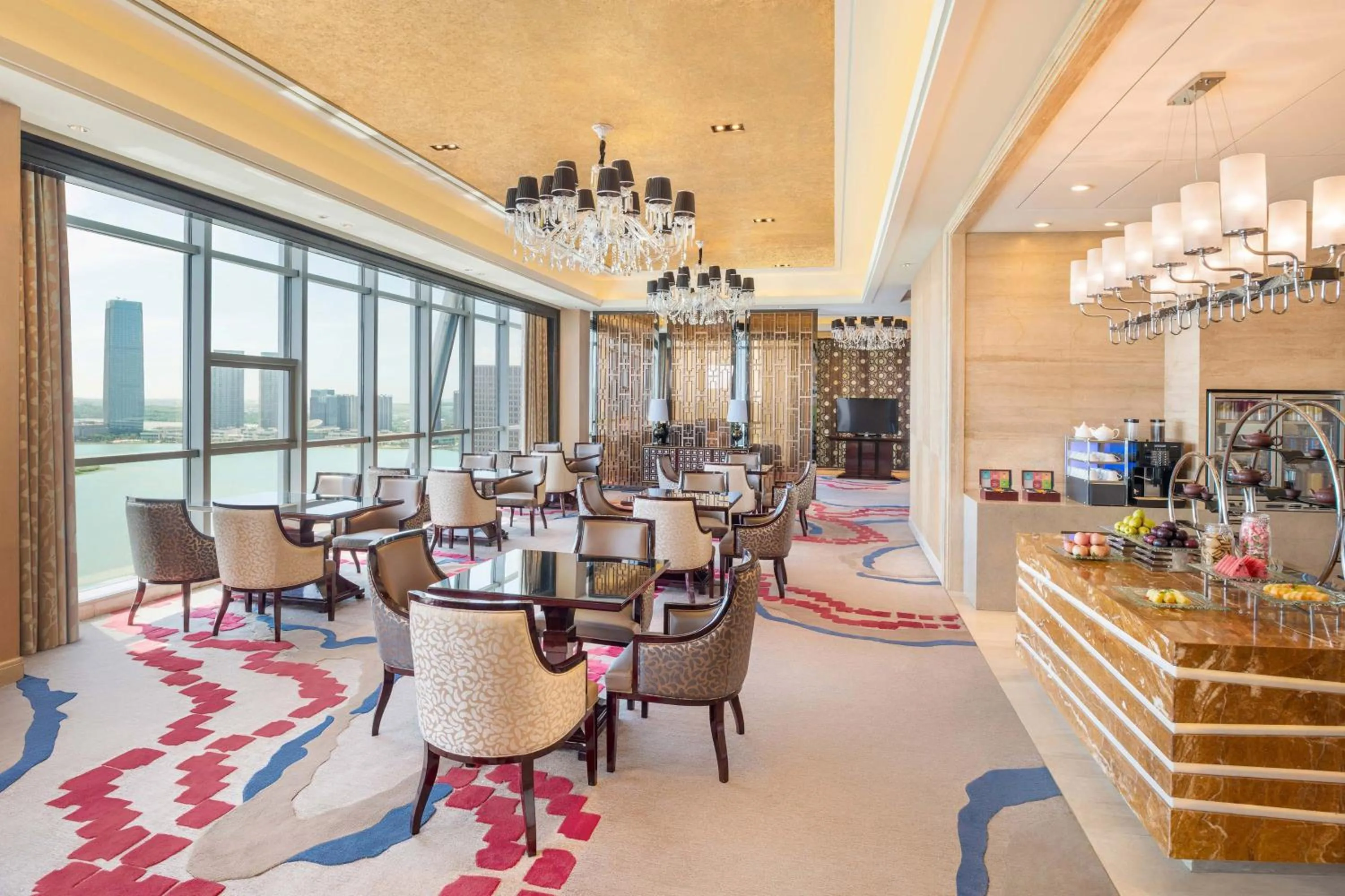 Lounge or bar in Le Meridien Yixing Hotel