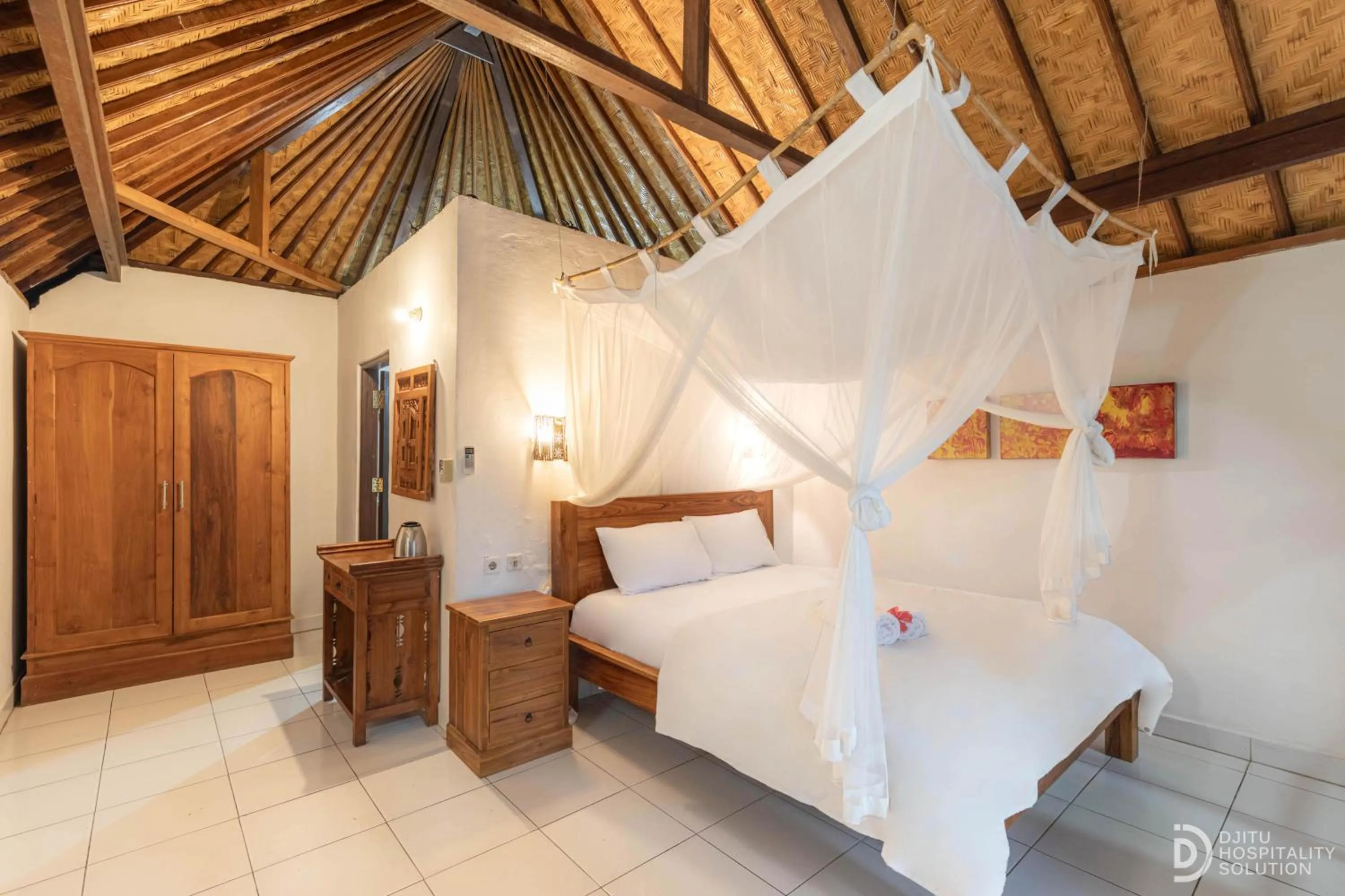 Bedroom, Bed in Taman Indrakila