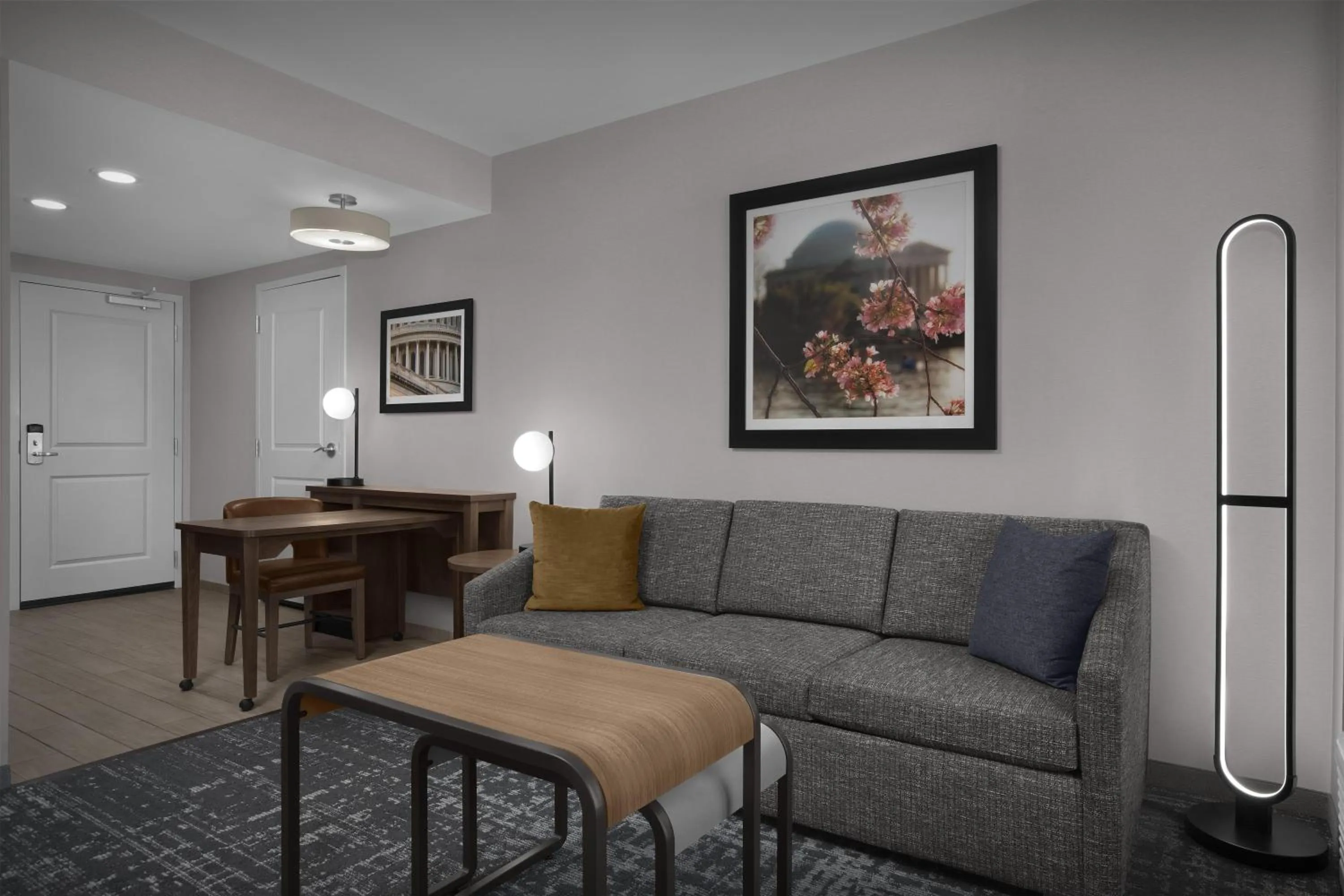 Living room in Homewood Suites by Hilton Washington DC NoMa Union Station