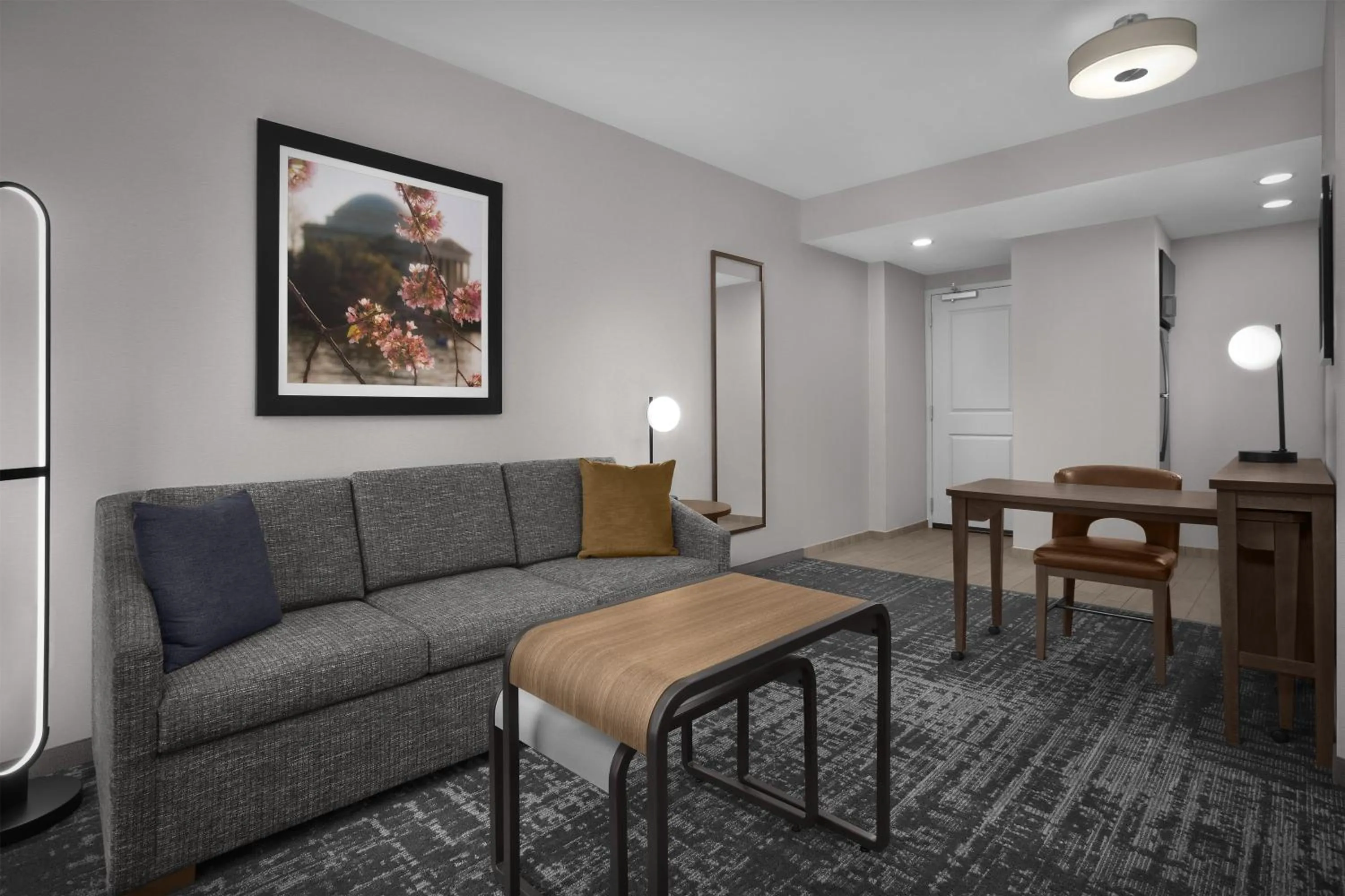 Living room in Homewood Suites by Hilton Washington DC NoMa Union Station