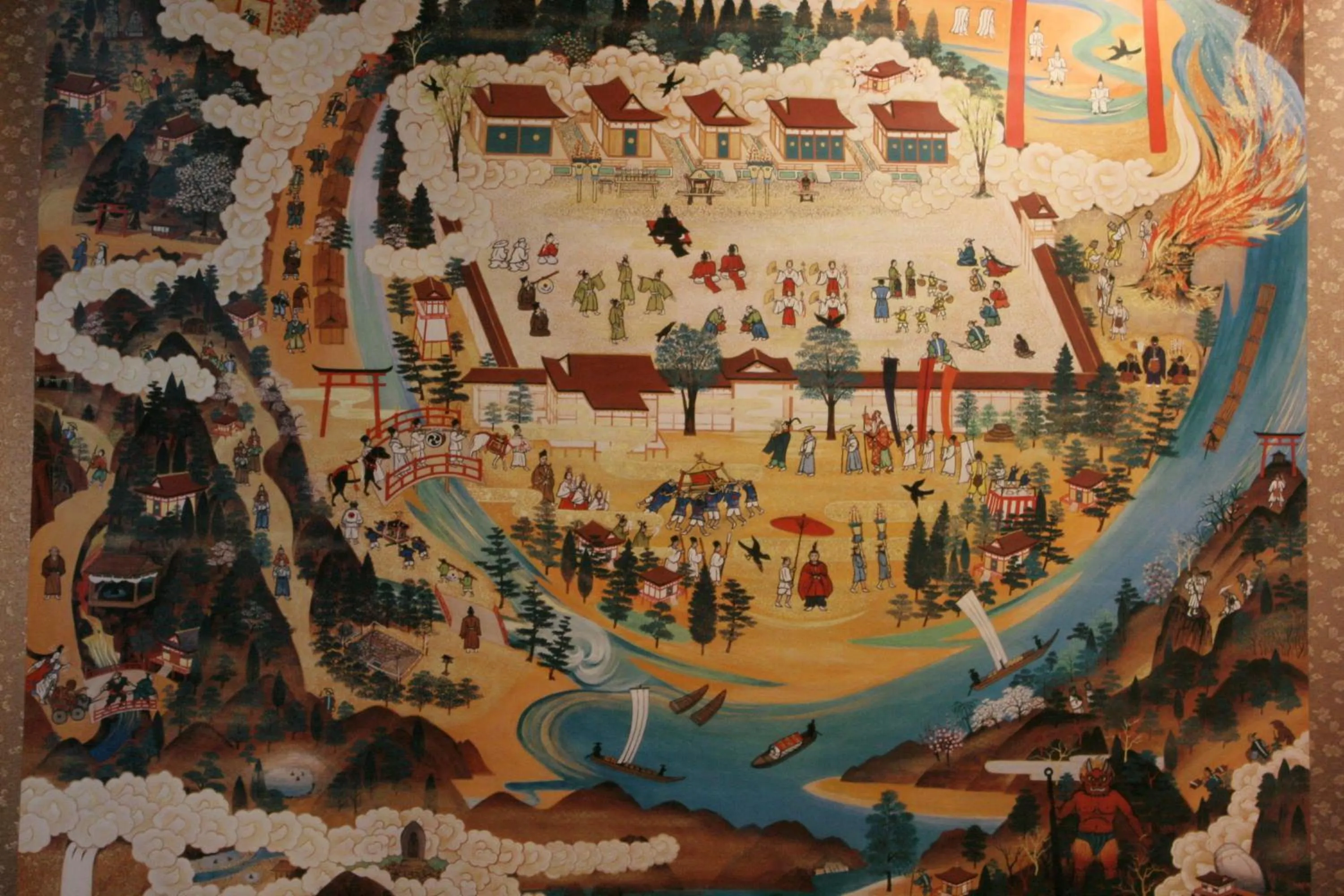 Decorative detail in Kawayu Onsen Fujiya