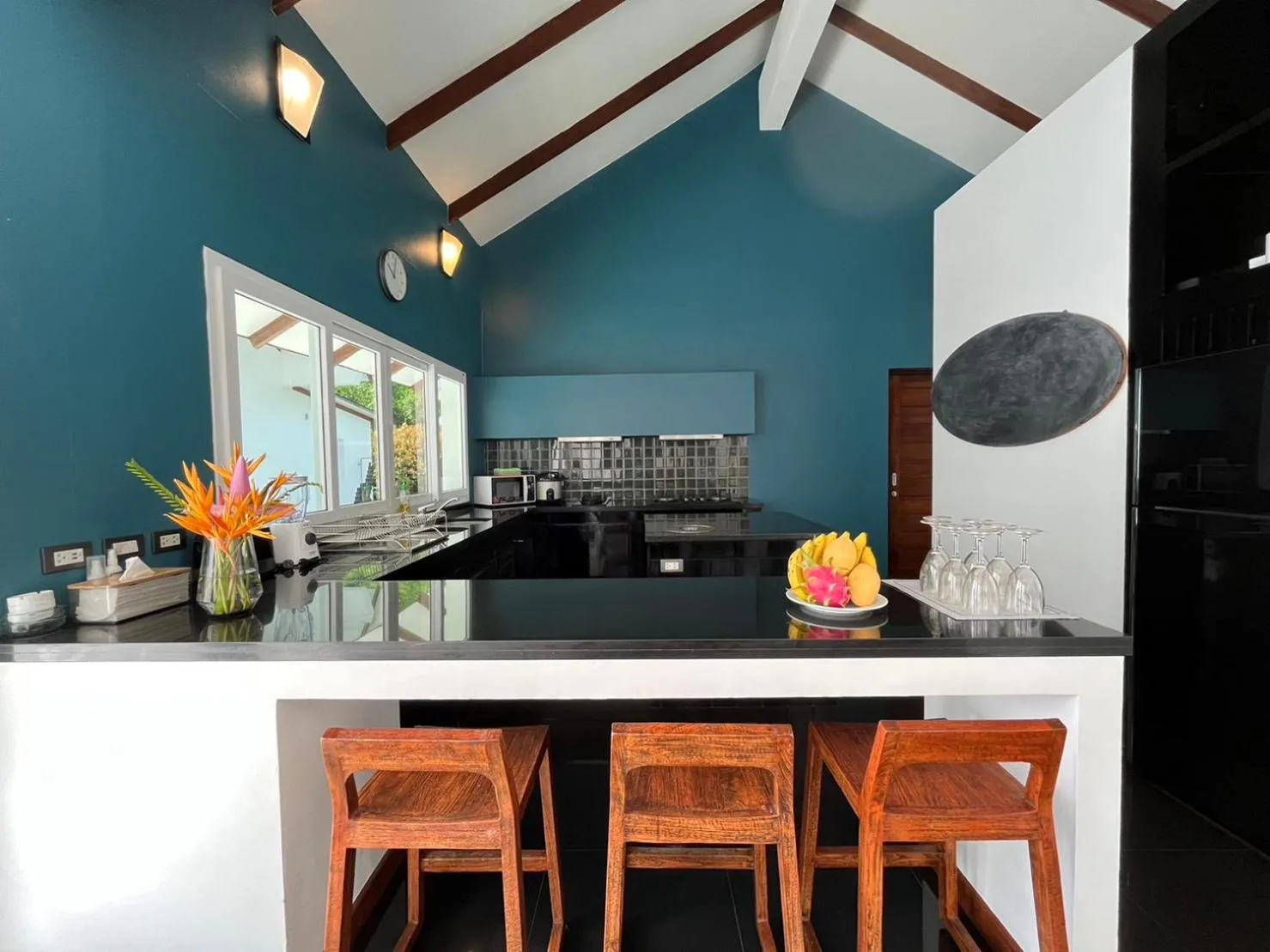 Kitchen or kitchenette in Krabi Beach House, SHA Extra Plus