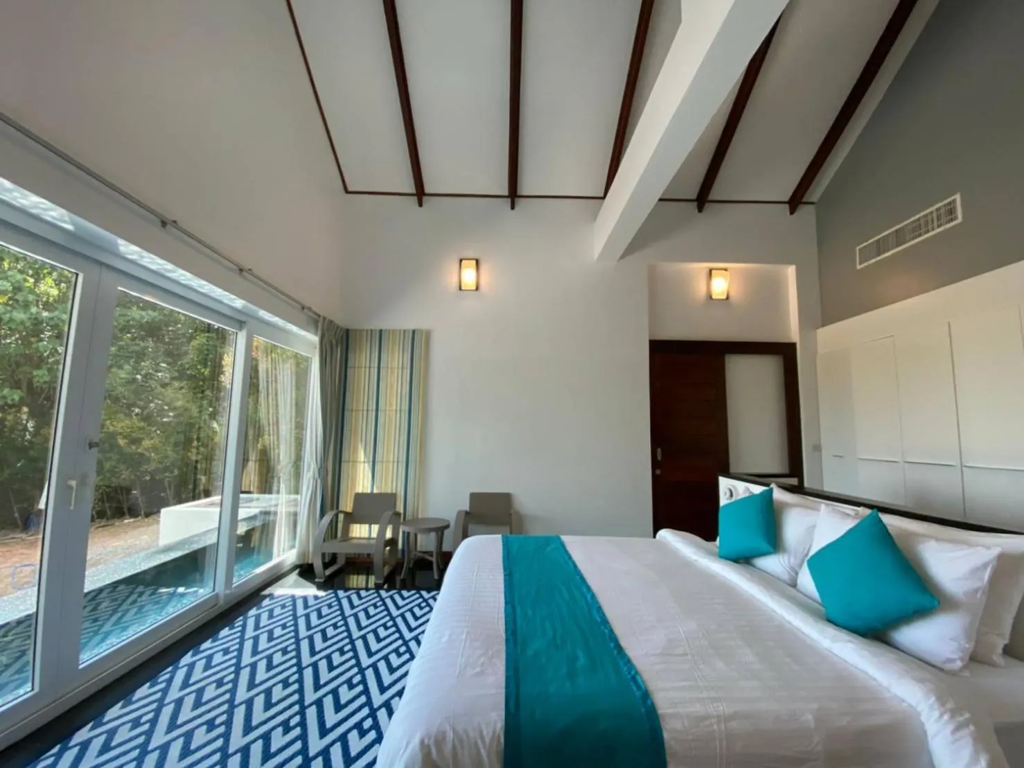 Bedroom, Bed in Krabi Beach House, SHA Extra Plus