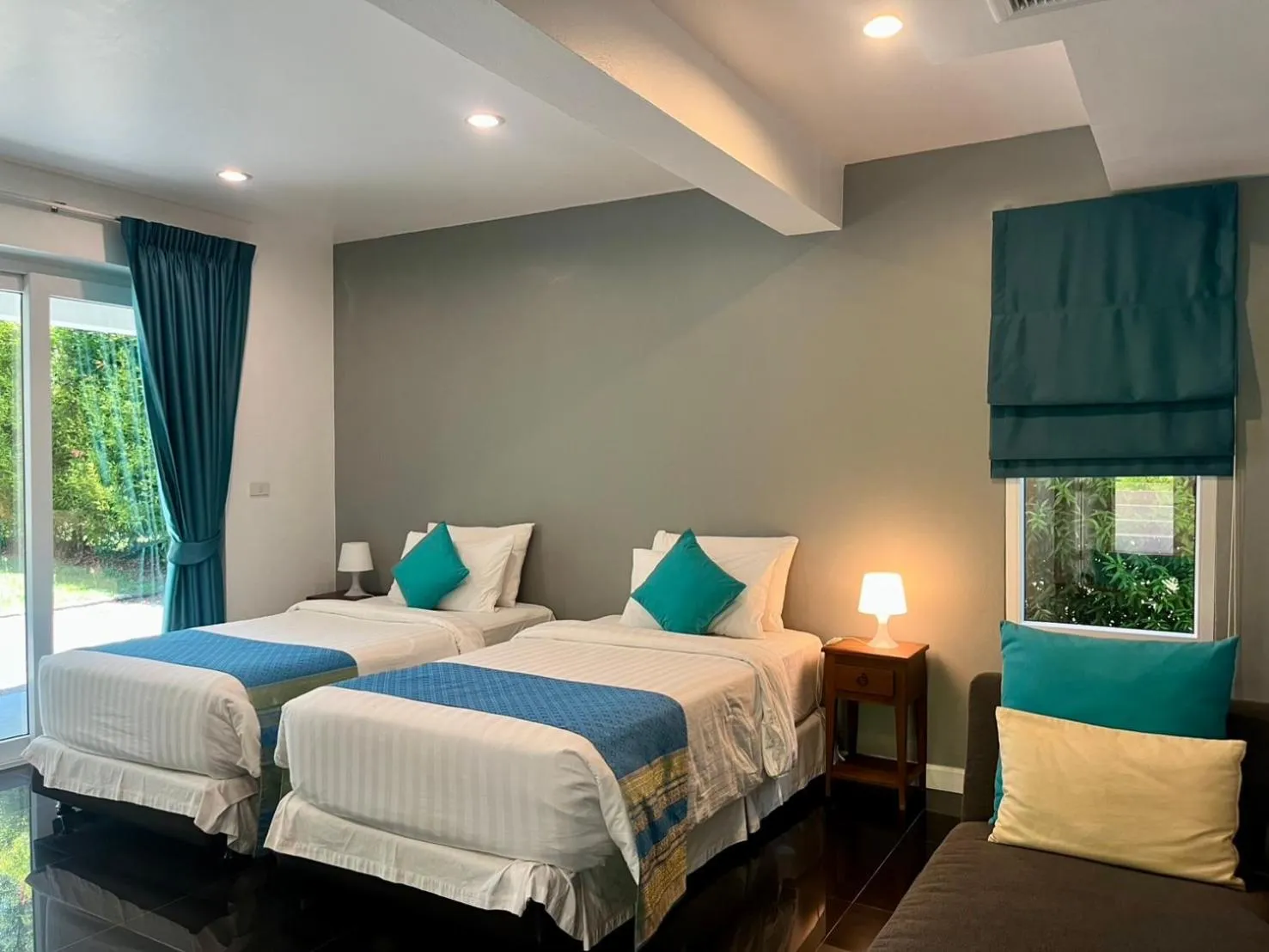 Bedroom, Bed in Krabi Beach House, SHA Extra Plus