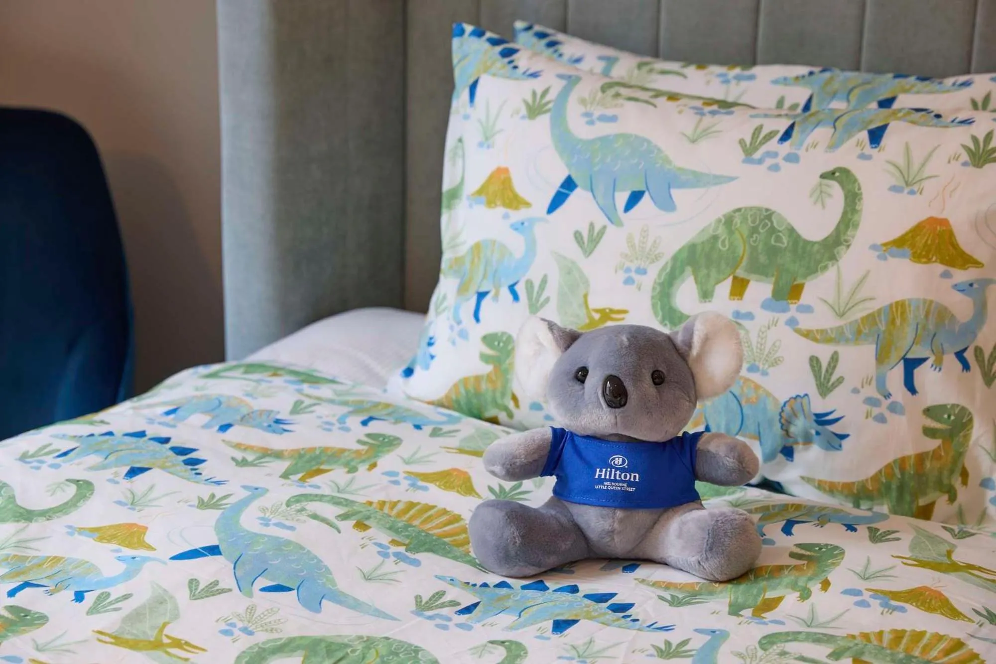 Bed in Hilton Melbourne Little Queen Street