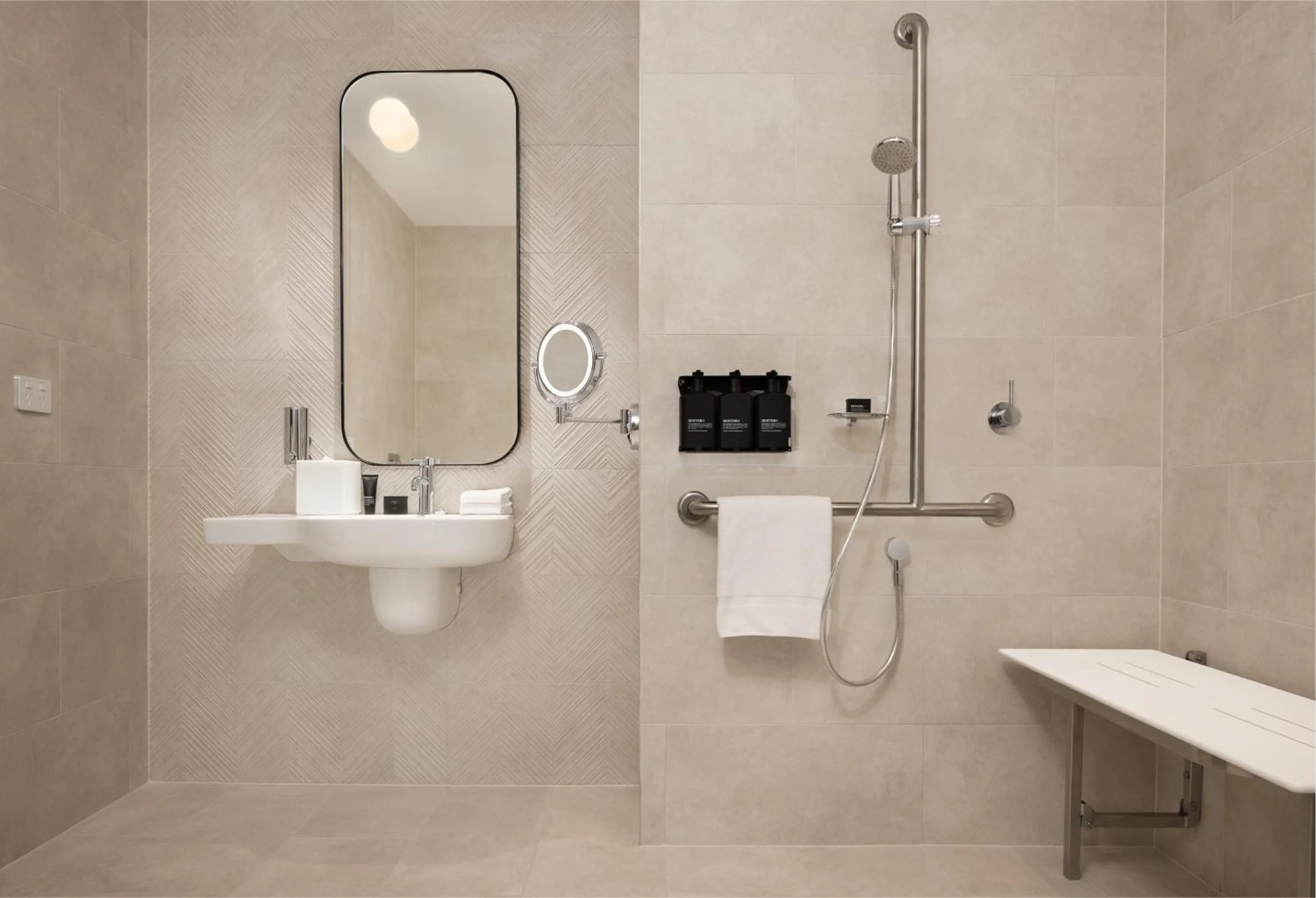 Bathroom in Hilton Melbourne Little Queen Street