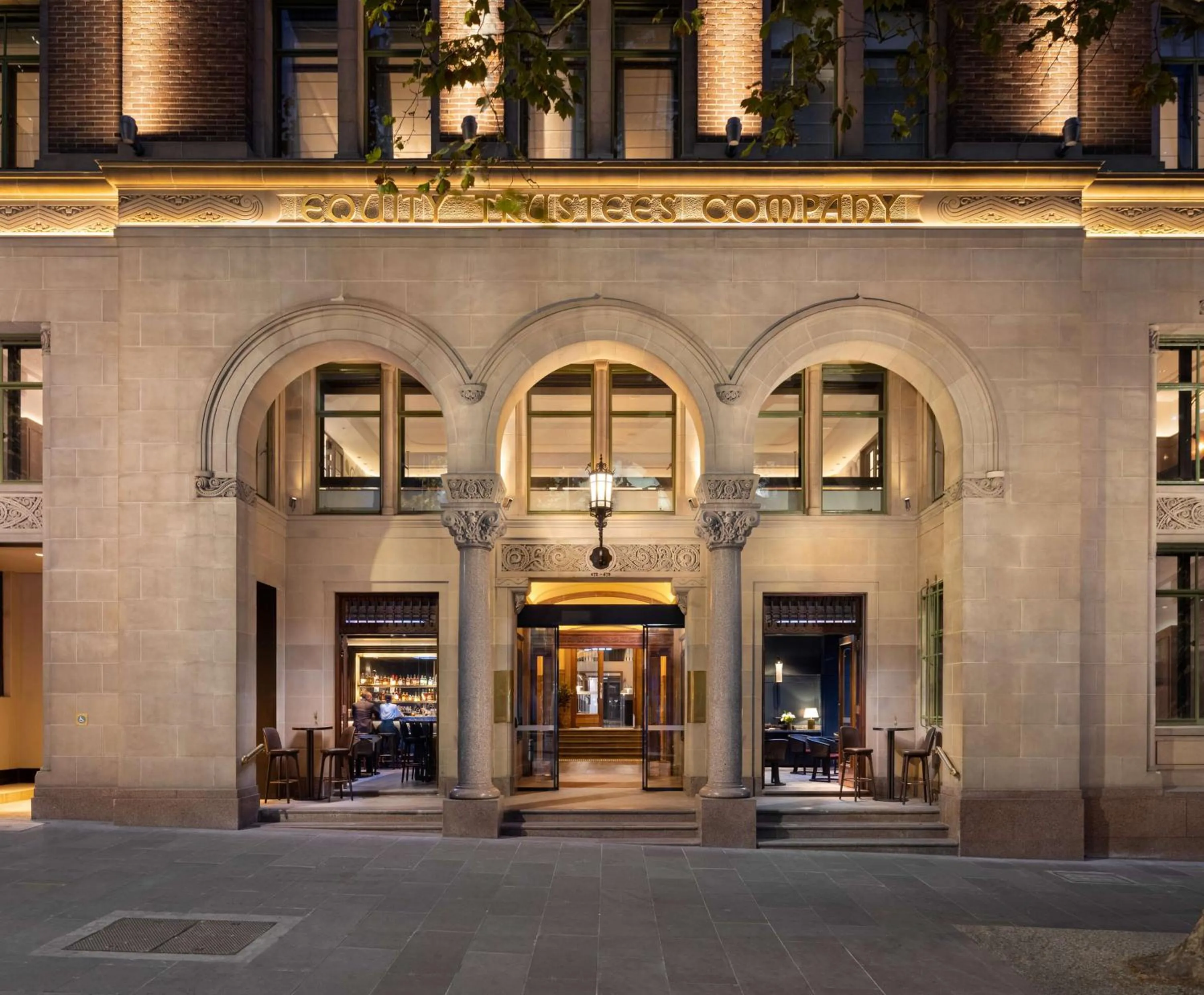 Property building in Hilton Melbourne Little Queen Street
