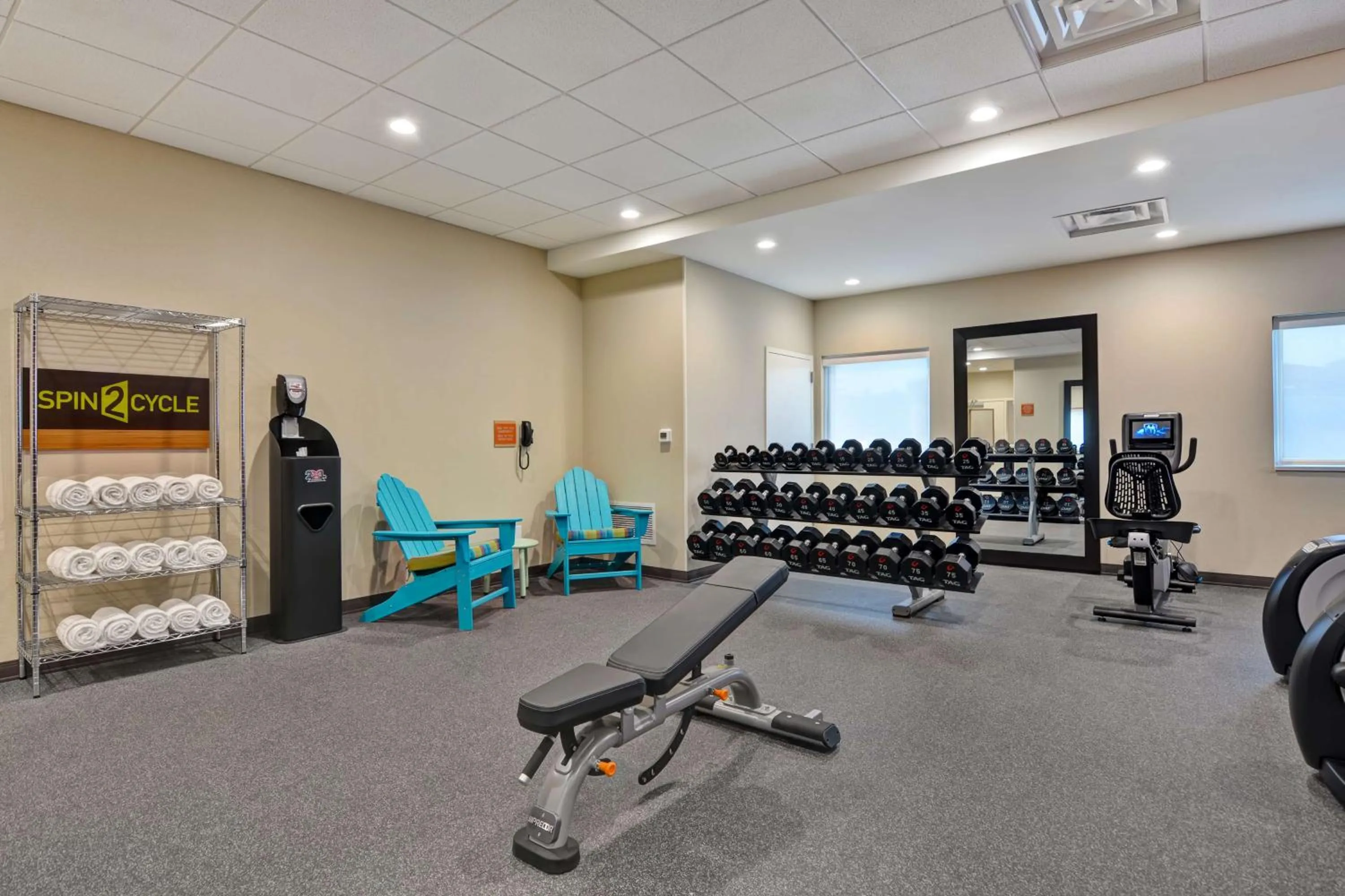 Fitness centre/facilities in Home2 Suites by Hilton, Sarasota I-75 Bee Ridge, Fl