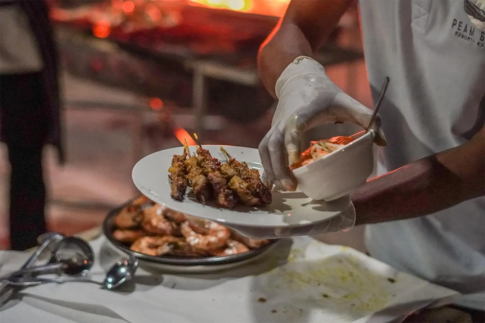 Food and drinks in Peam Snea Resort