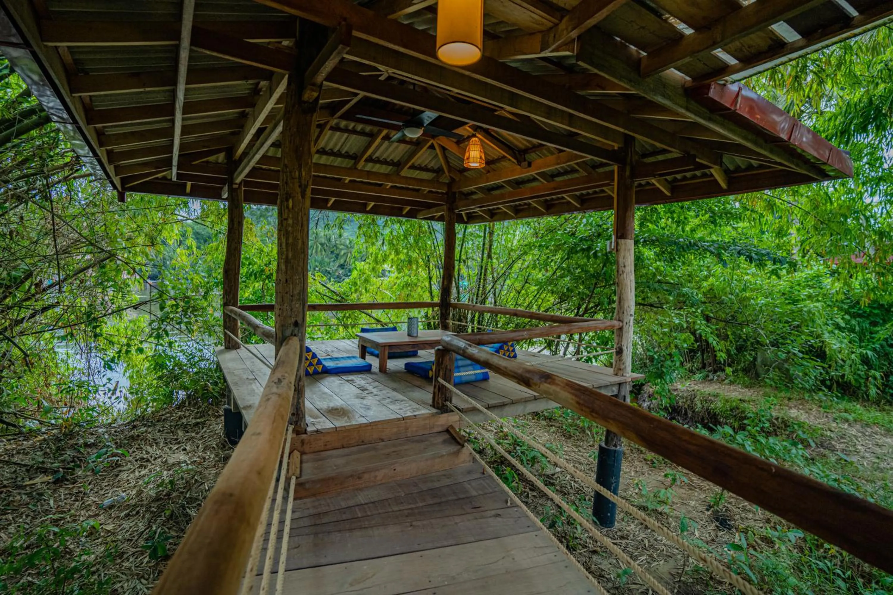 Patio in Peam Snea Resort