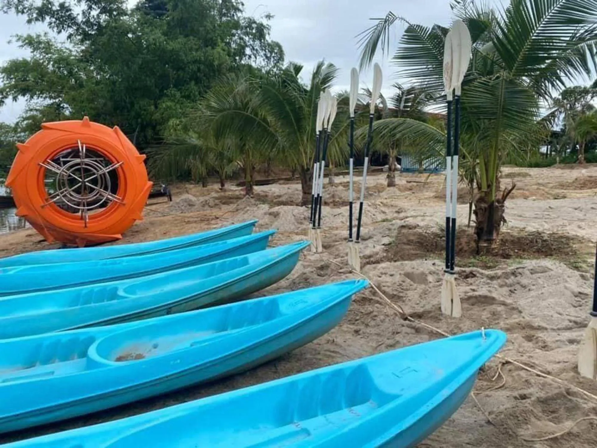 Aqua park in Peam Snea Resort