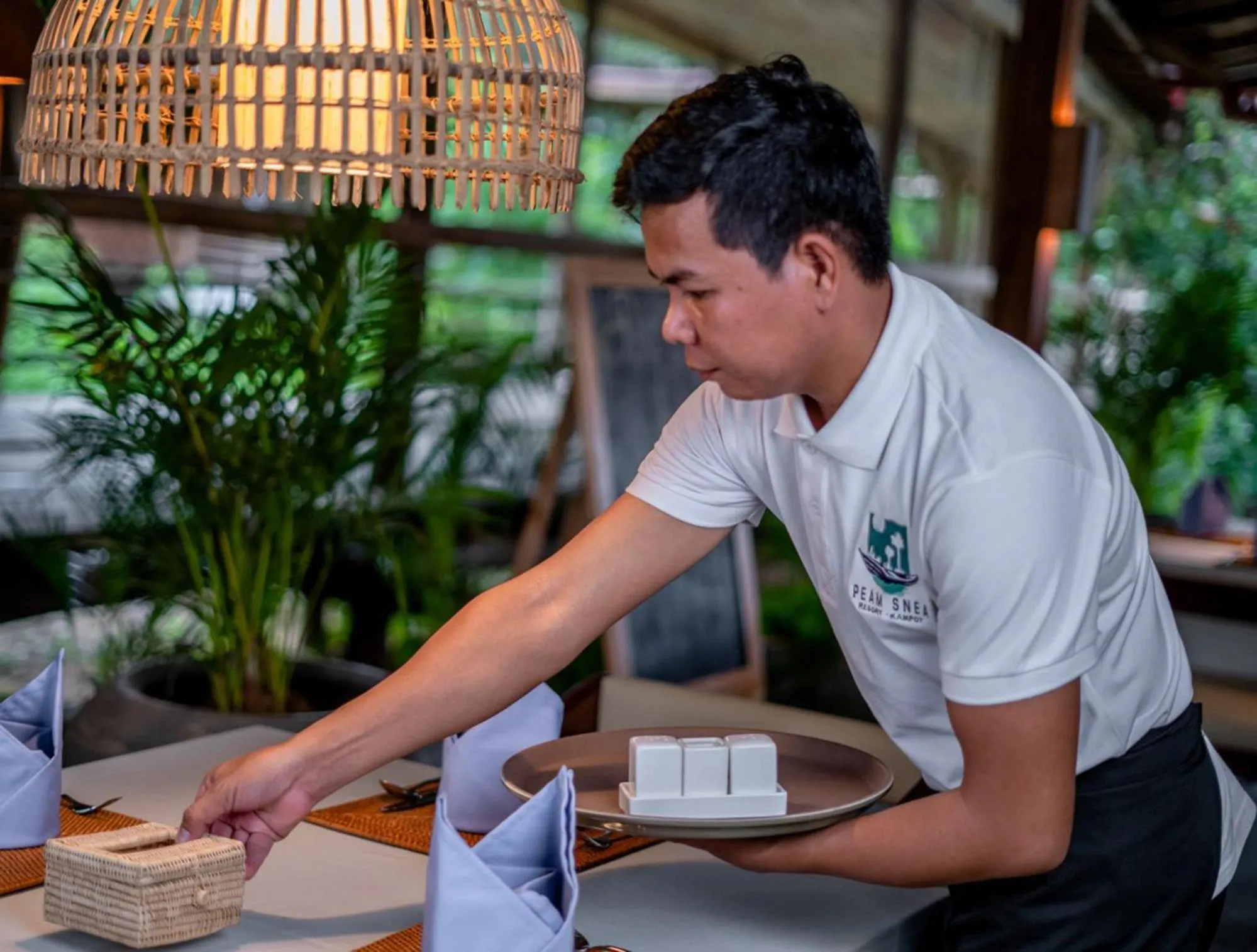 Staff in Peam Snea Resort