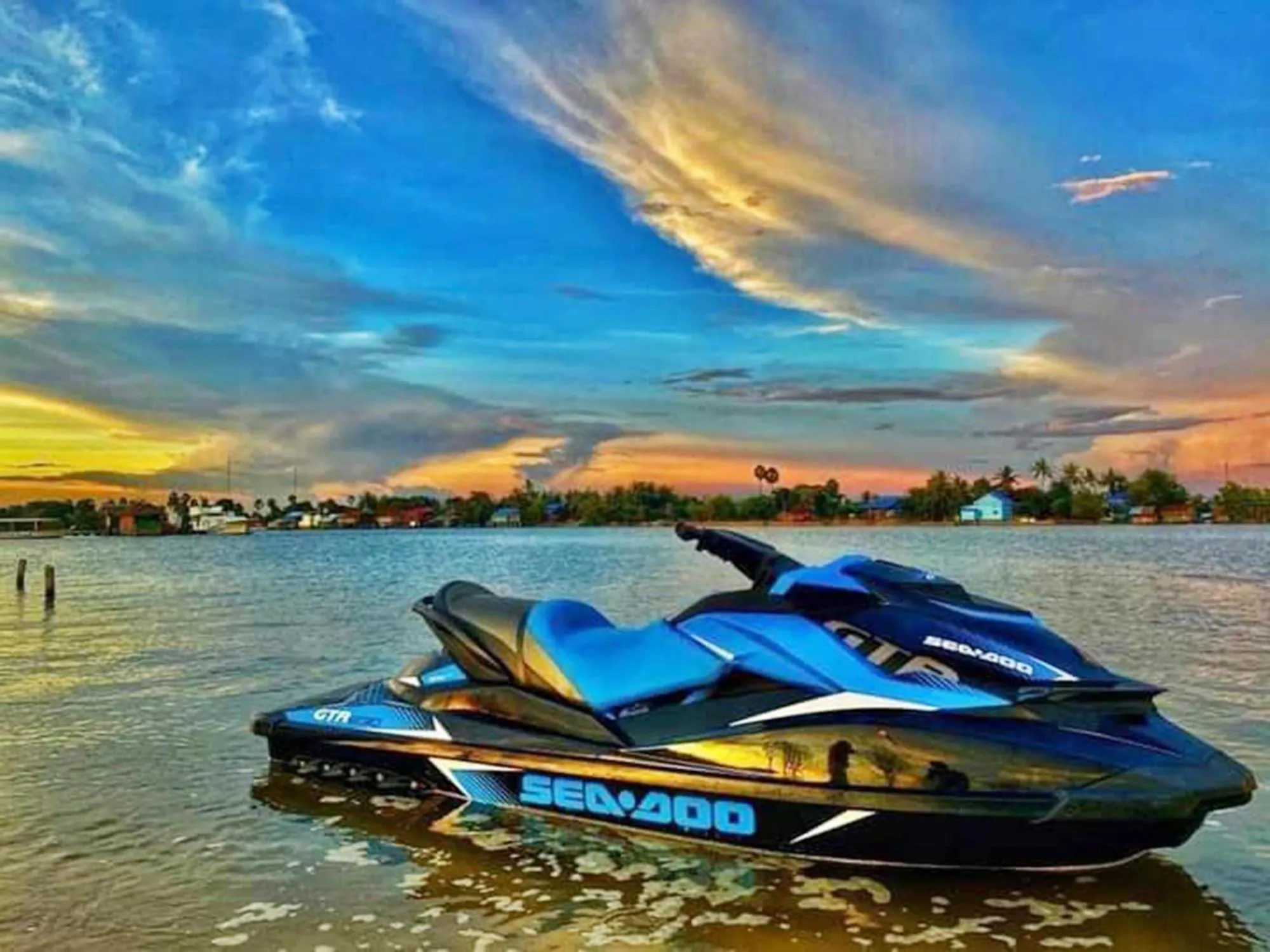 Aqua park in Peam Snea Resort