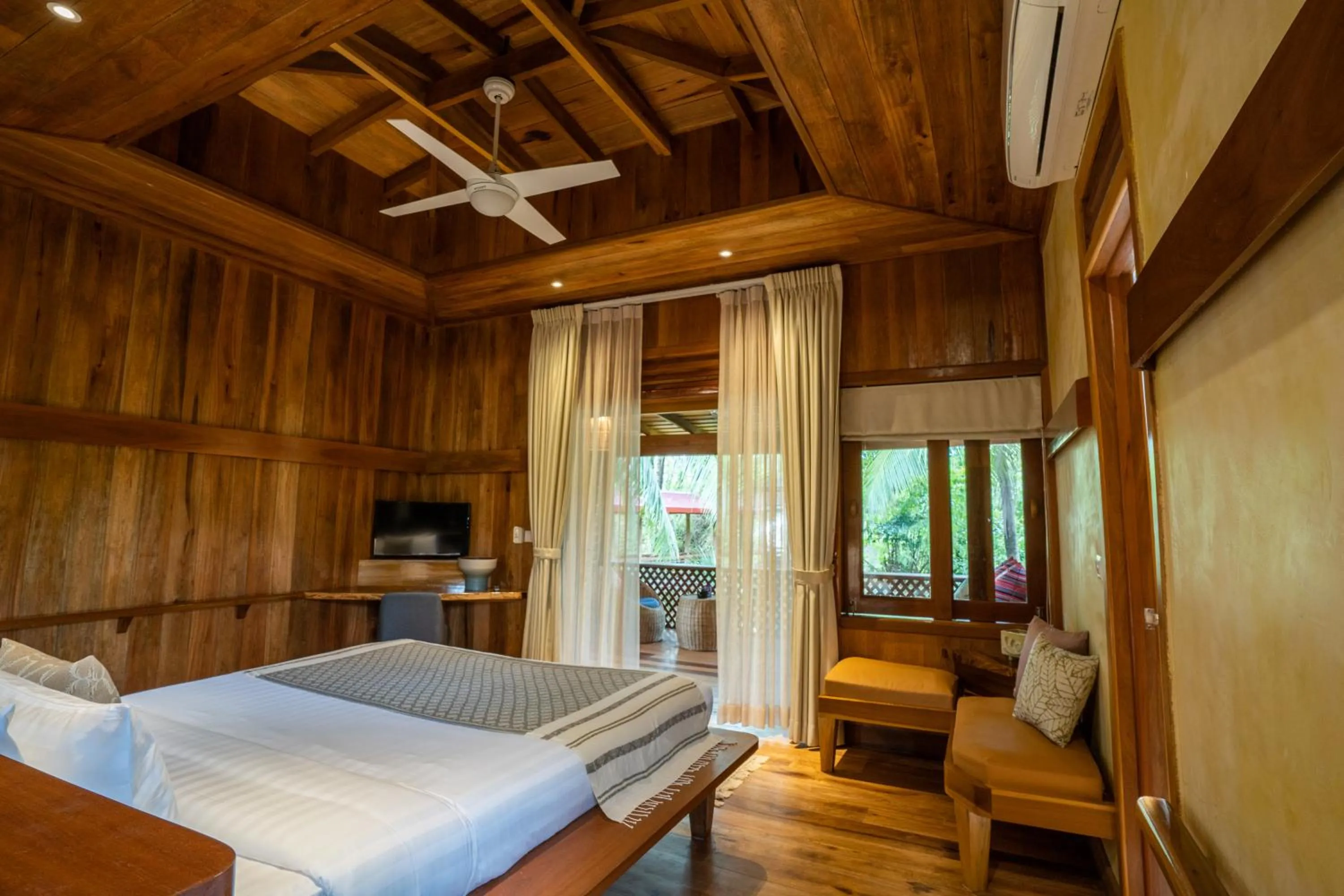 Bed in Peam Snea Resort