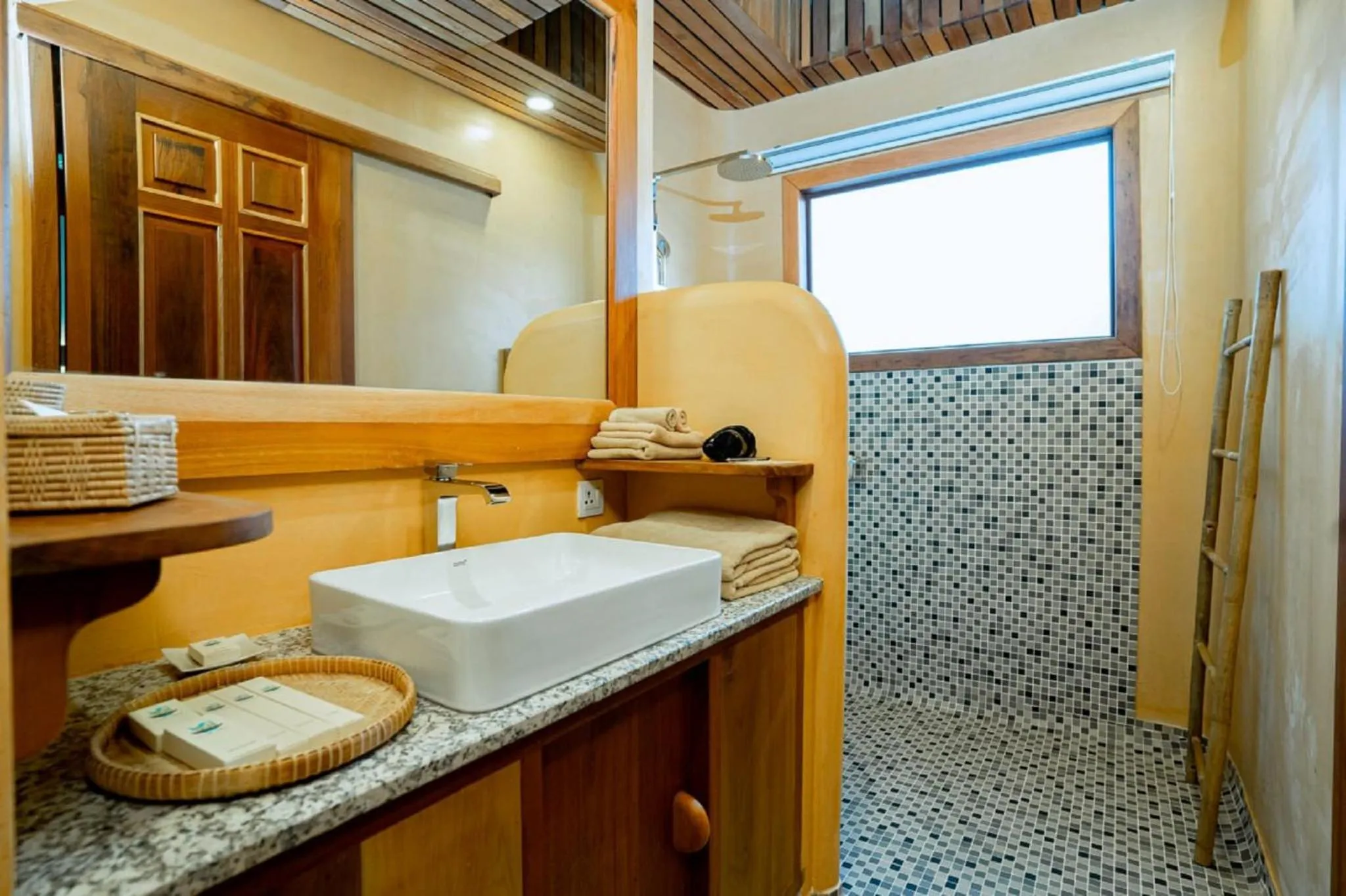 Shower in Peam Snea Resort