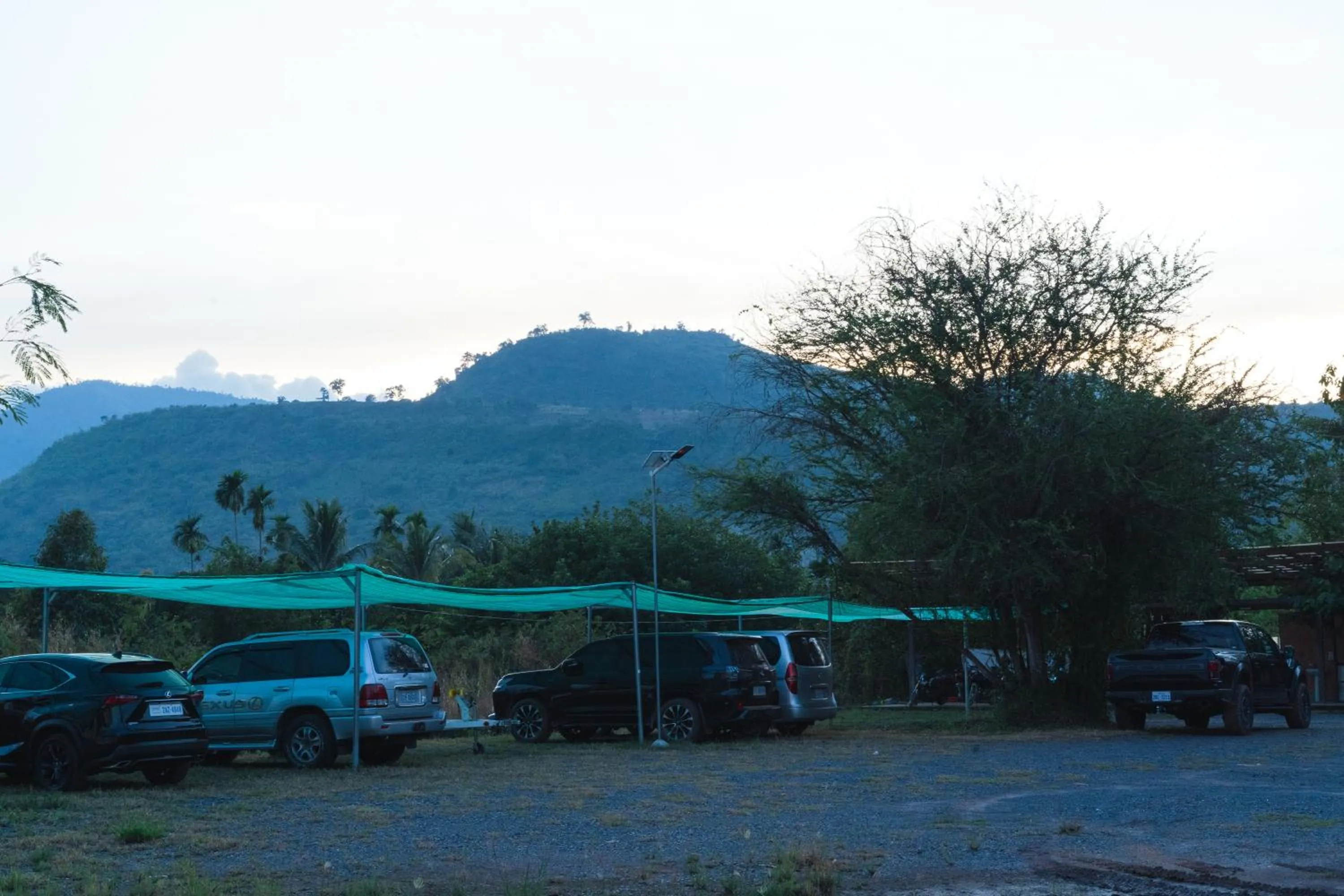 Parking in Peam Snea Resort