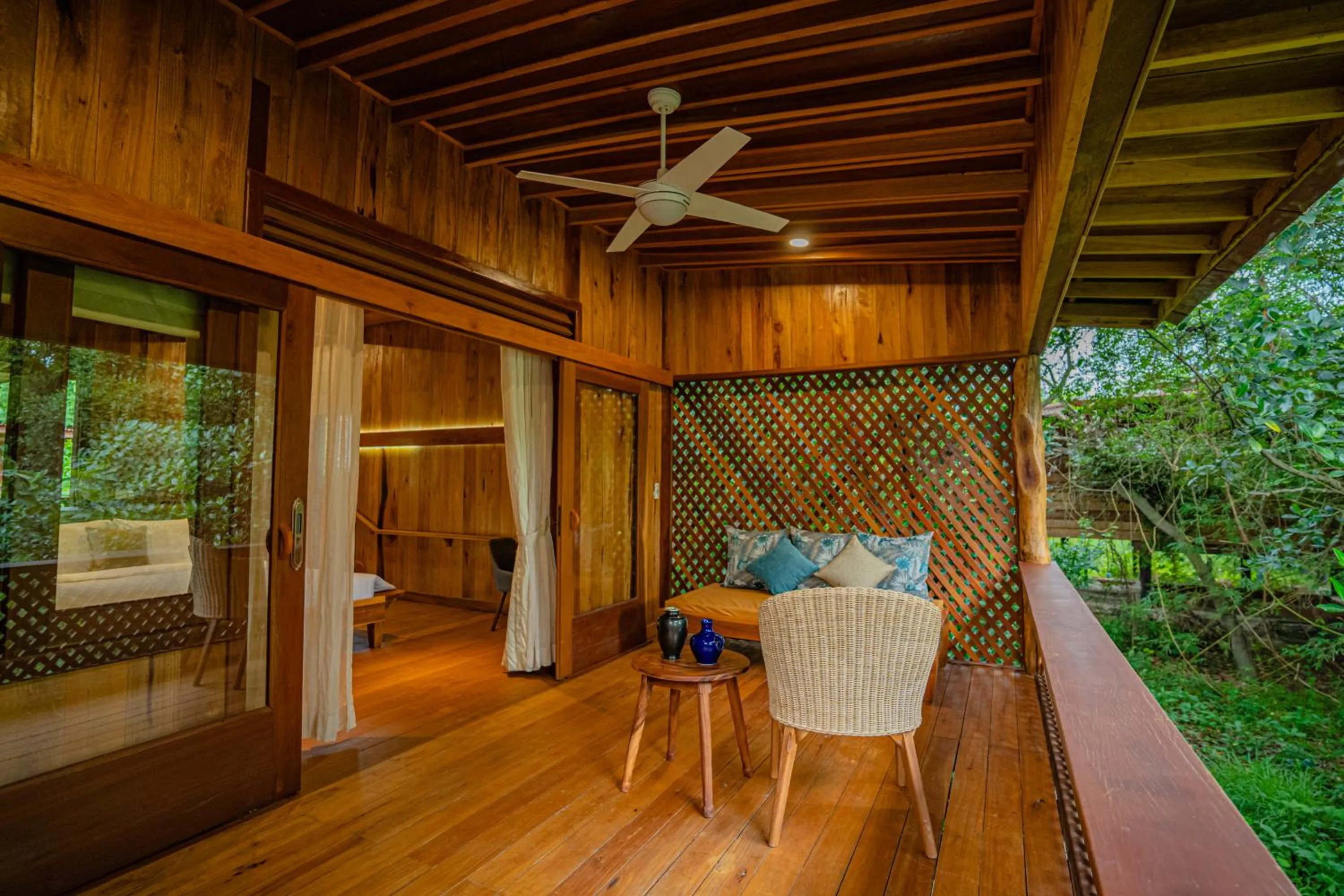 Patio in Peam Snea Resort