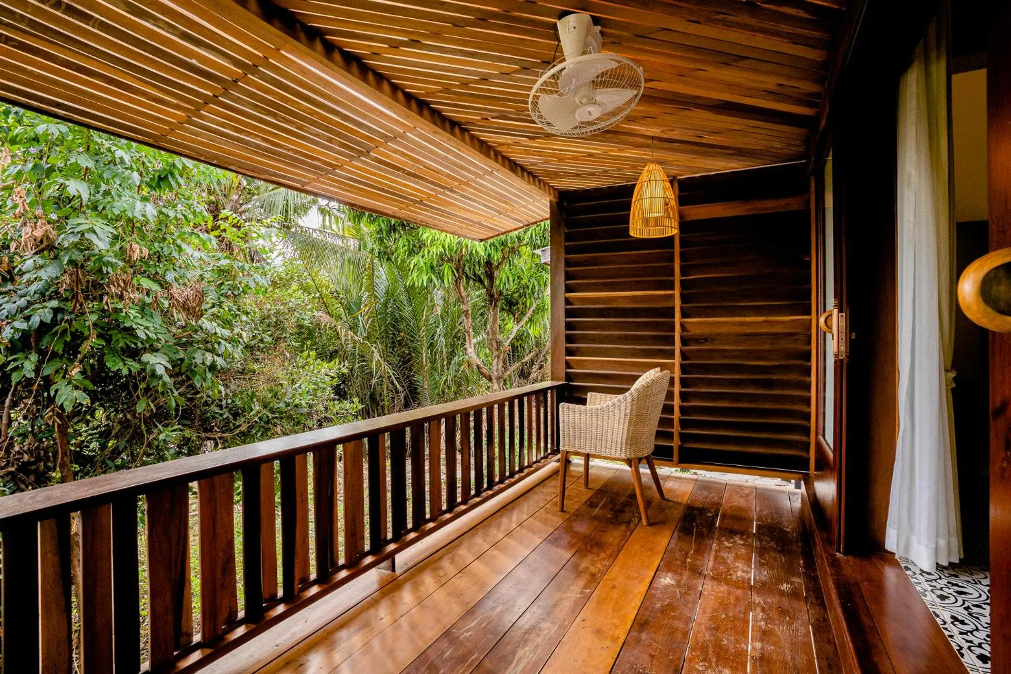 Patio in Peam Snea Resort