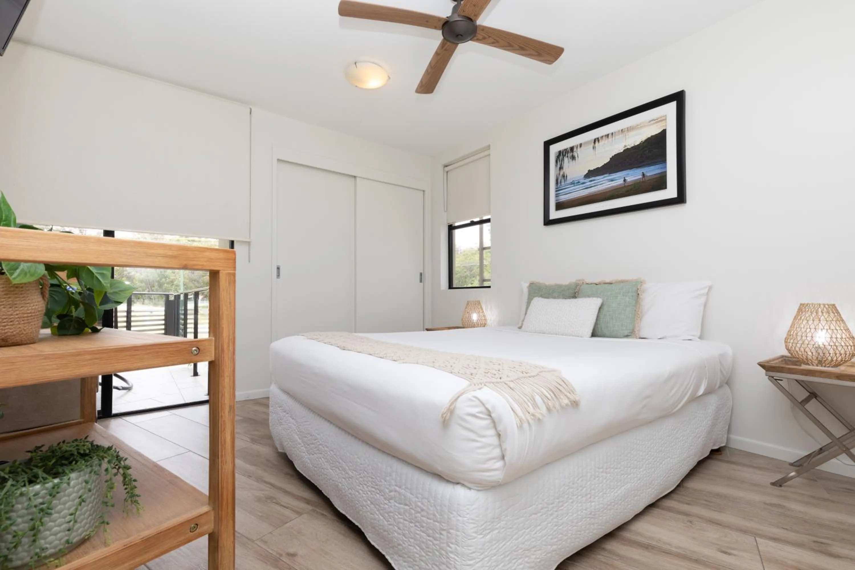 Bed in Agnes Water Beach Club