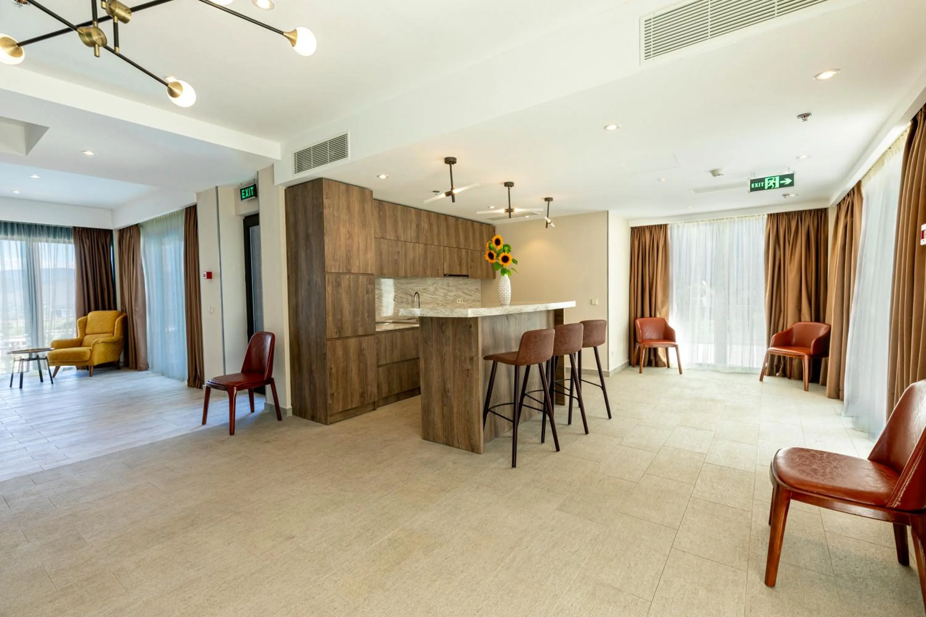 Kitchen or kitchenette in Sevsamora Resort & Spa