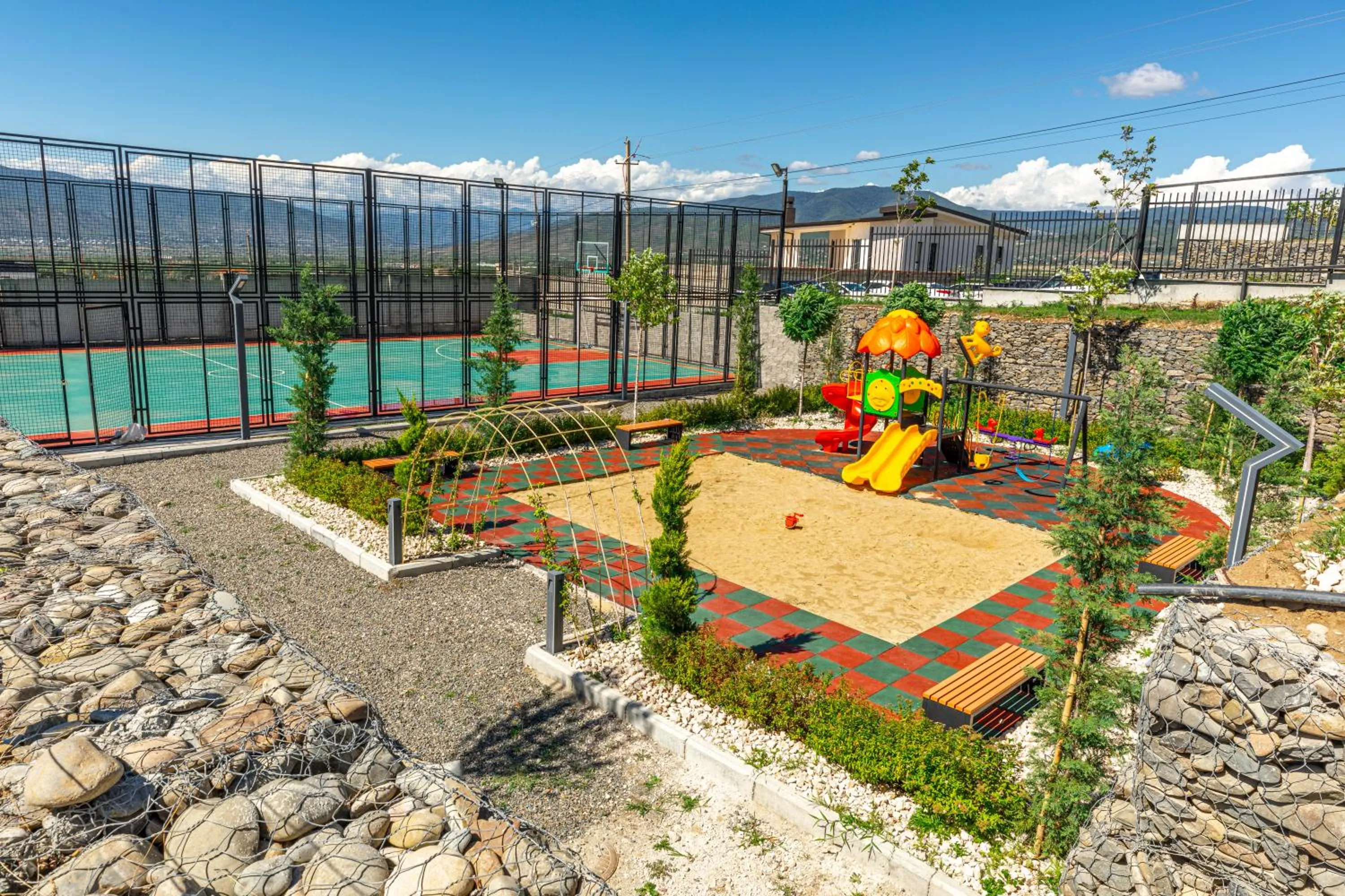 Children play ground in Sevsamora Resort & Spa