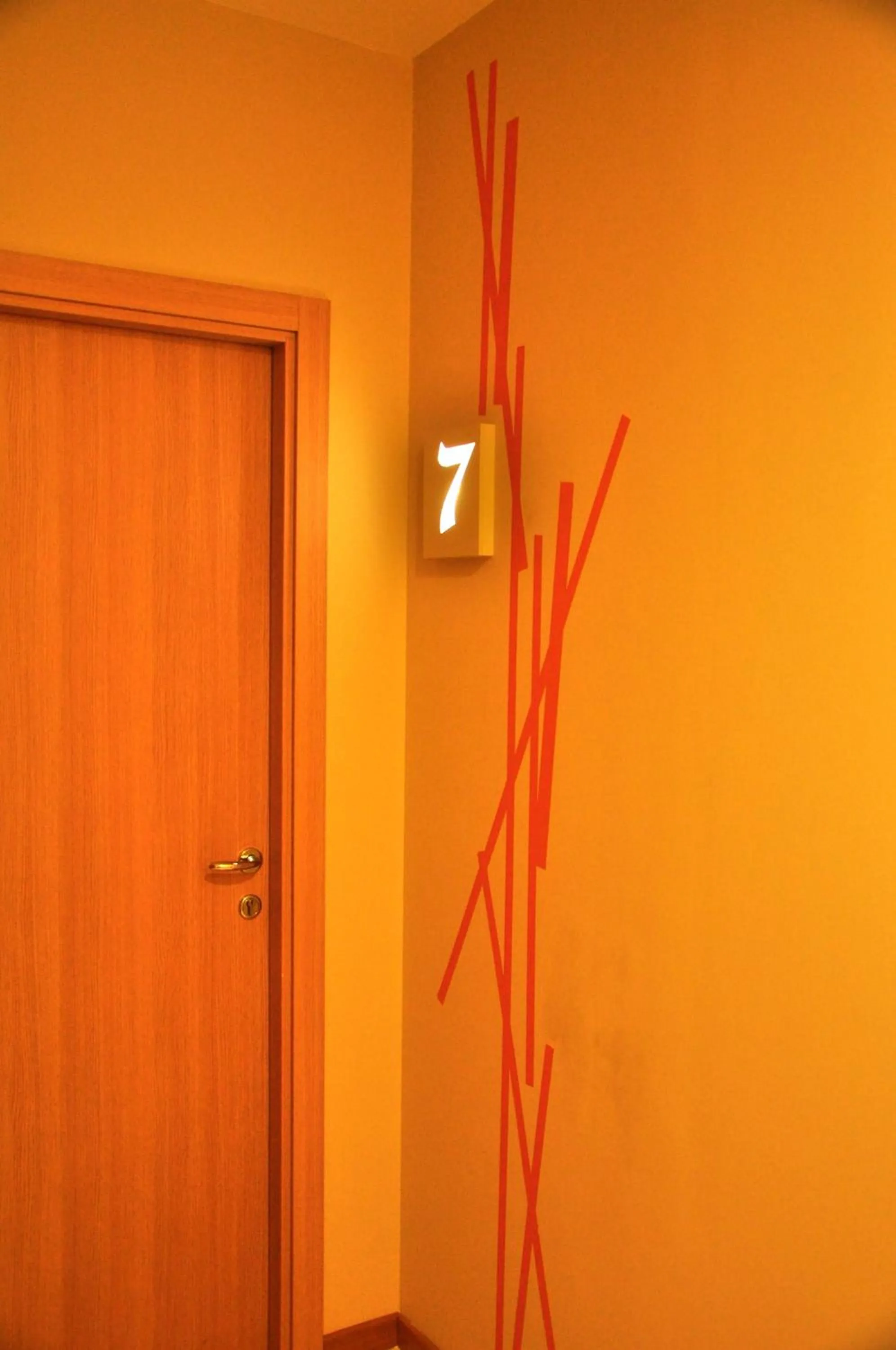 Decorative detail in Letto & Riletto