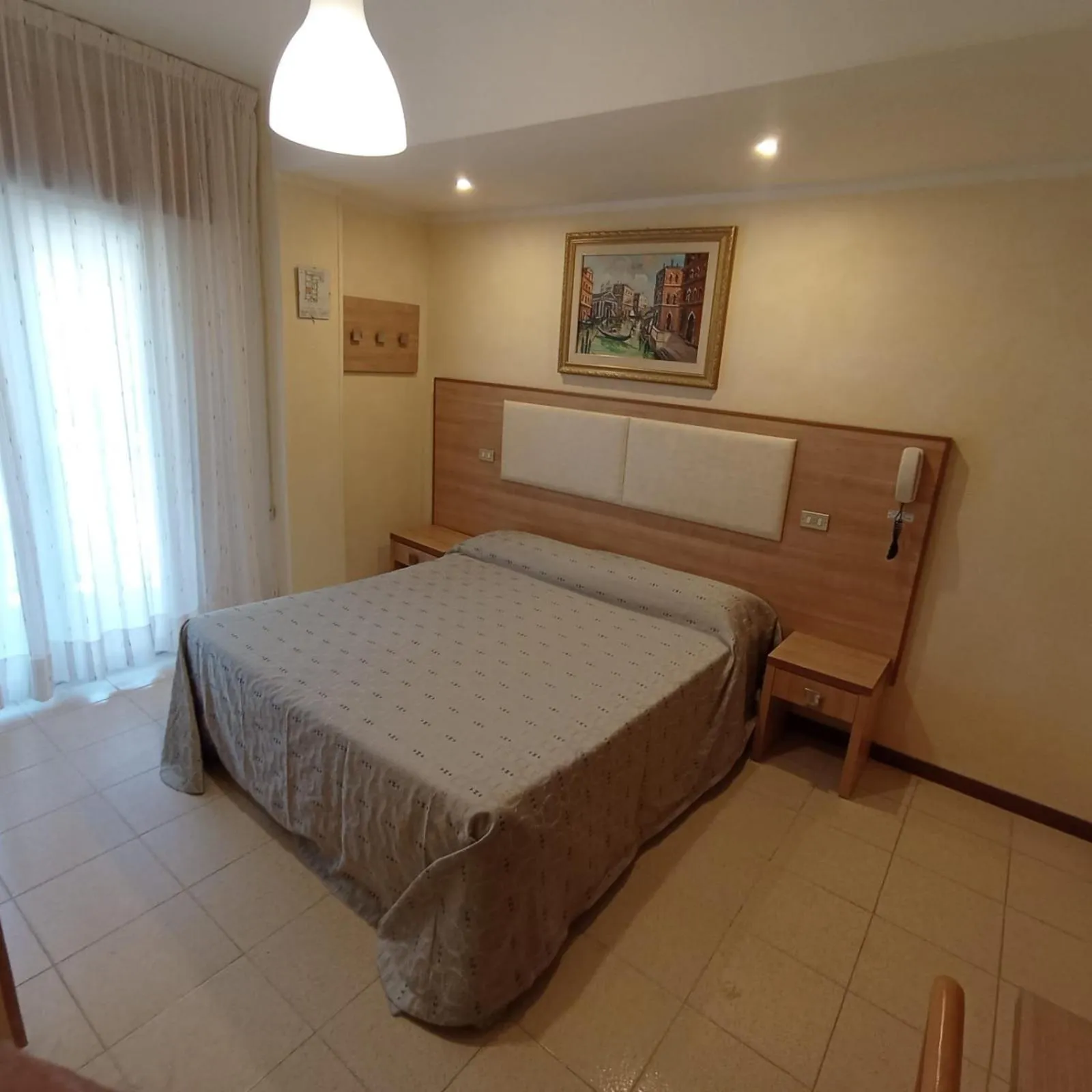 Bed in Hotel Arlecchino