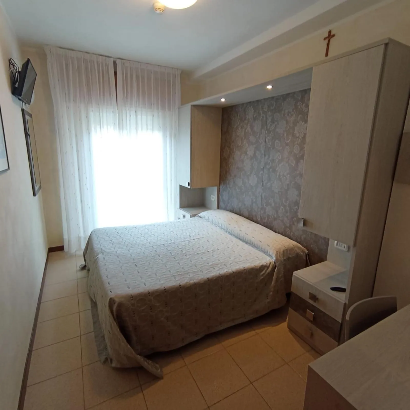 Bed in Hotel Arlecchino