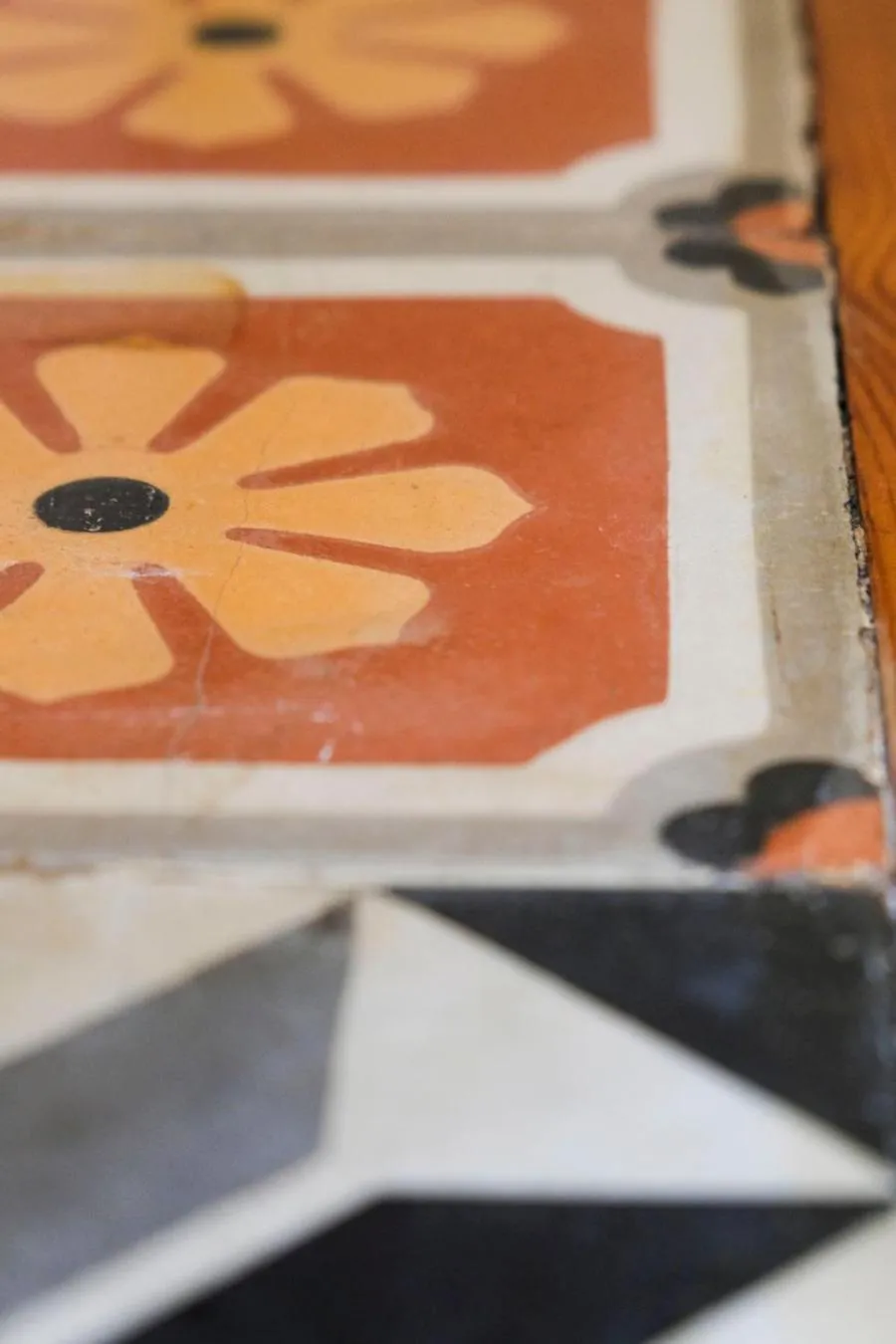 Decorative detail in Les Gués Rivières