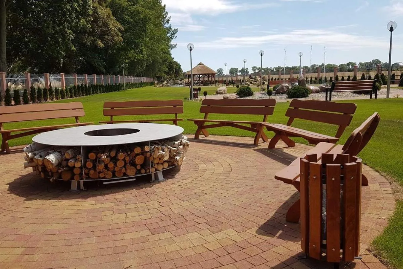 BBQ facilities in Hotel Texicana