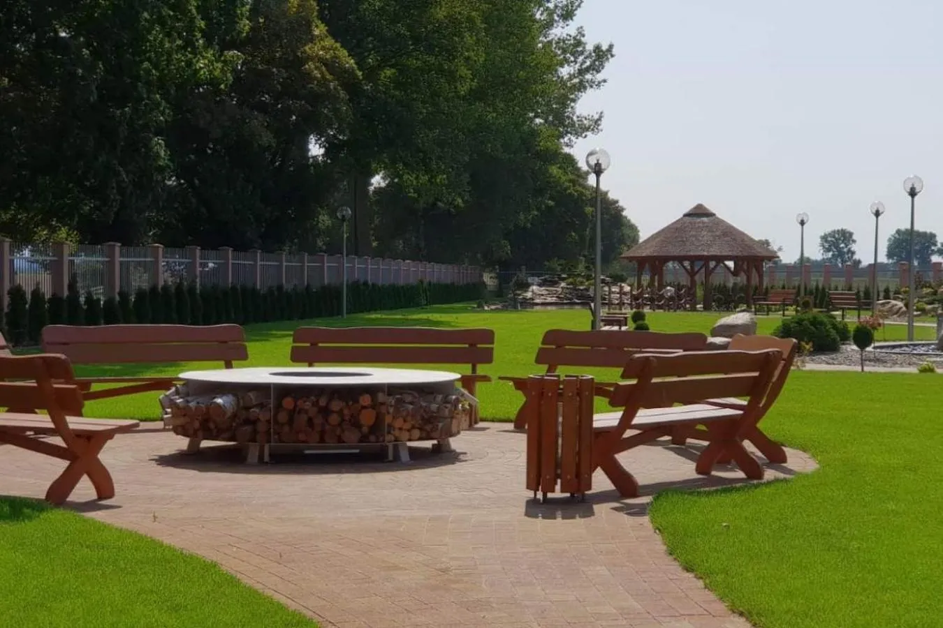 BBQ facilities in Hotel Texicana