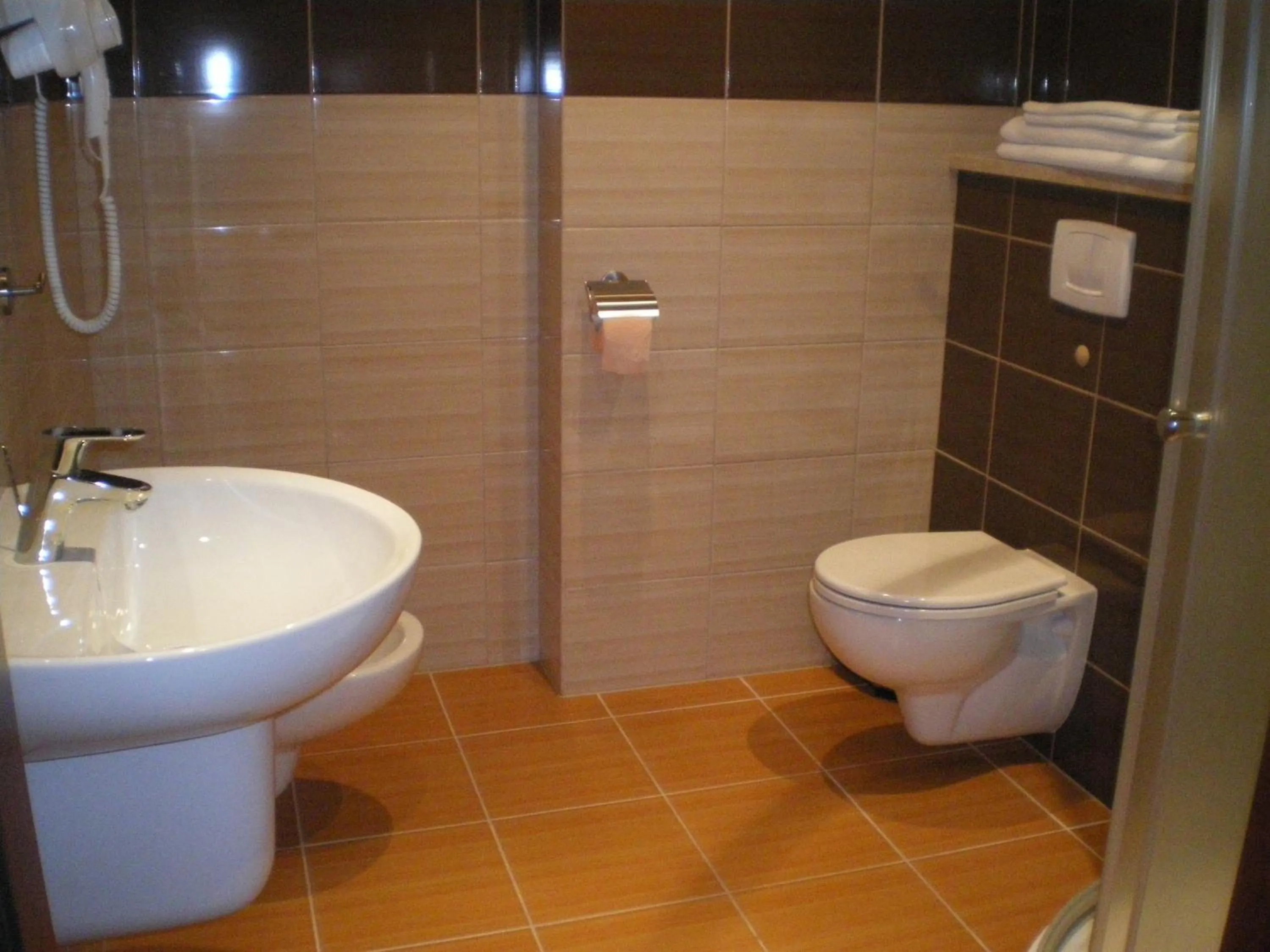 Shower in Hotel Texicana