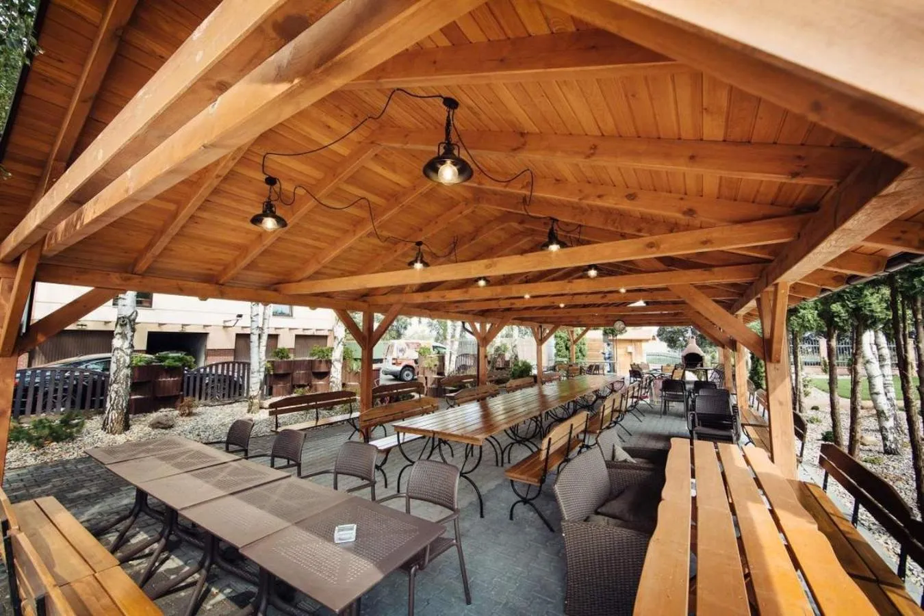 Patio in Hotel Texicana